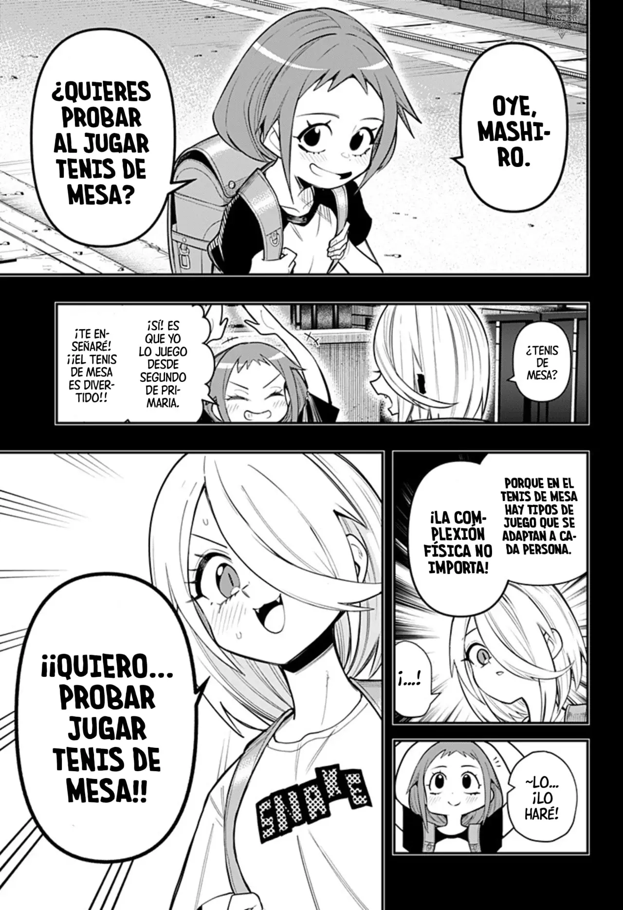 Shunrai Tenis de mesa Capítulo 9 - Página 3 en español