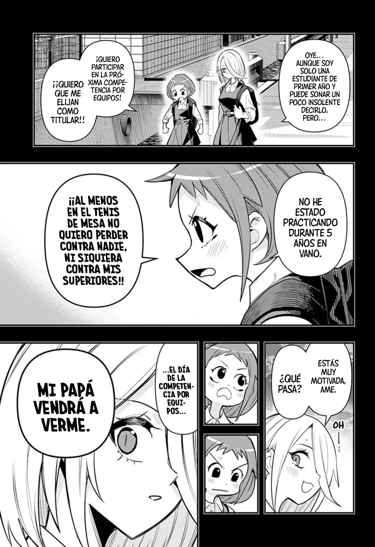 Shunrai Tenis de mesa Capítulo 9 - Página 7 en español