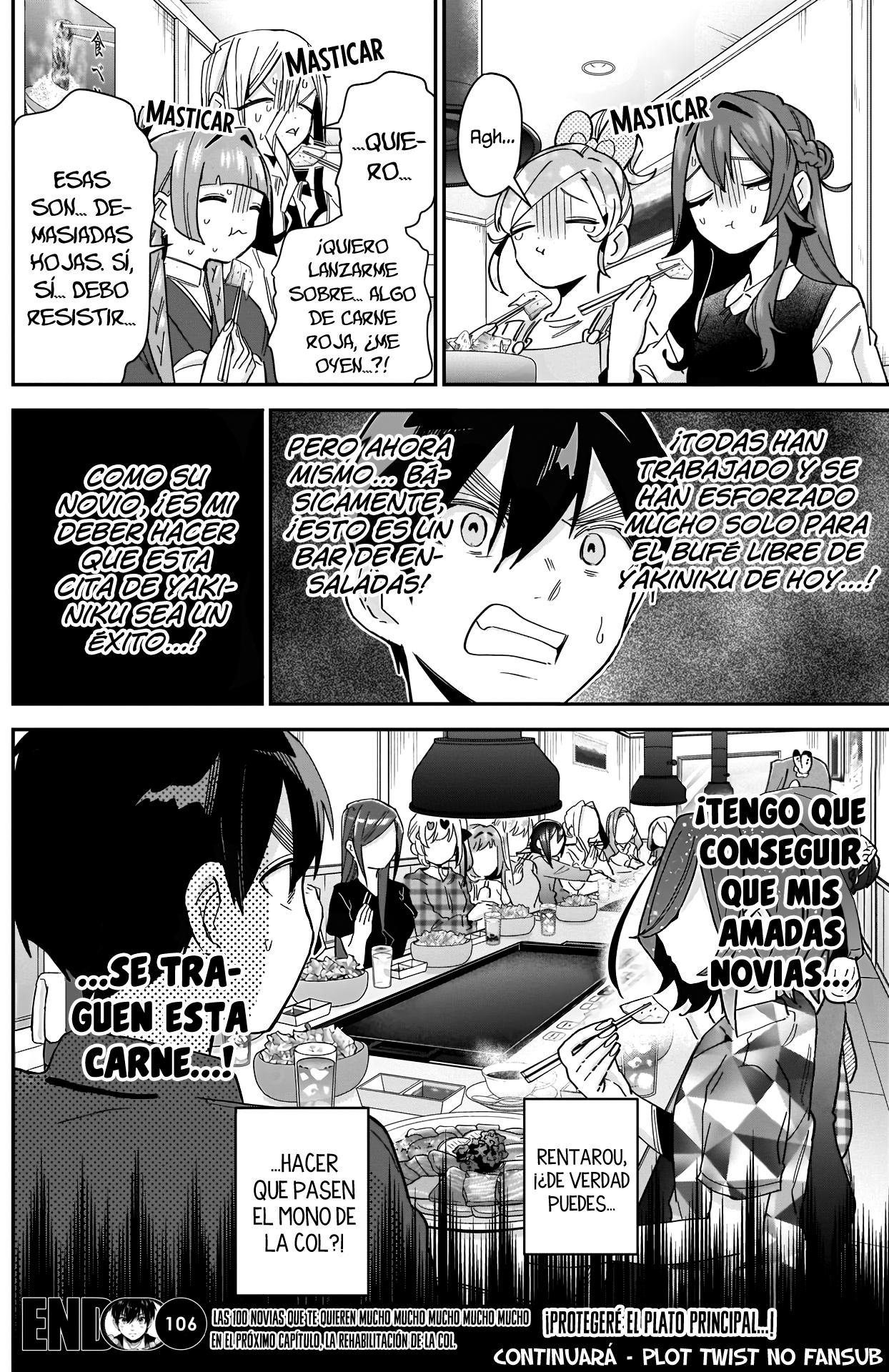 Kimi no koto ga Dai Dai Dai Dai Daisuki na 100-nin no Kanojo Capítulo 106 - Página 20 en español