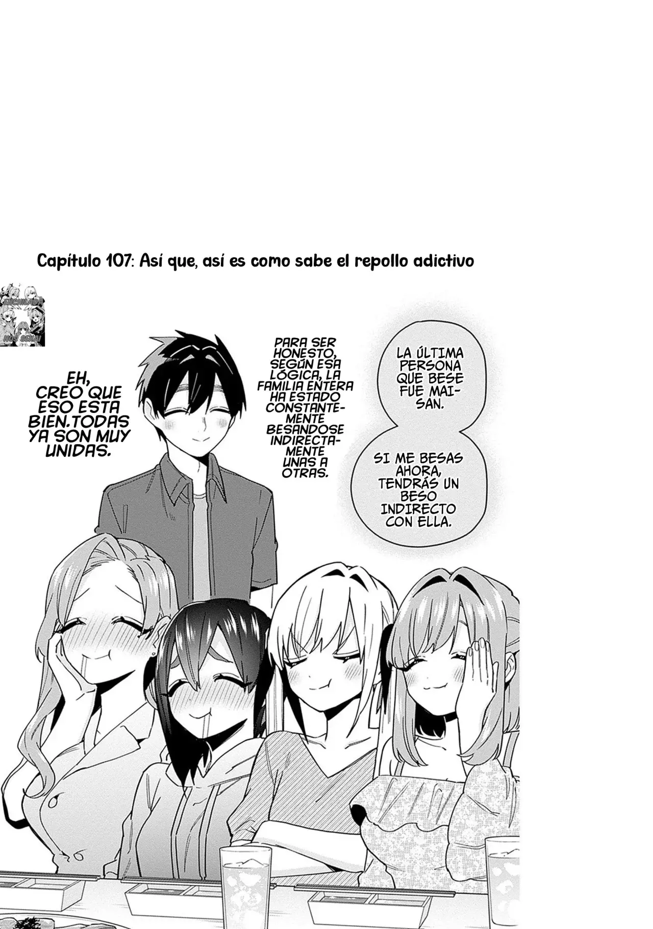 Kimi no koto ga Dai Dai Dai Dai Daisuki na 100-nin no Kanojo Capítulo 113.5 - Página 8 en español