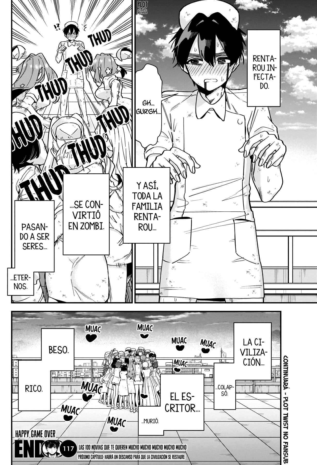 Kimi no koto ga Dai Dai Dai Dai Daisuki na 100-nin no Kanojo Capítulo 117 - Página 19 en español