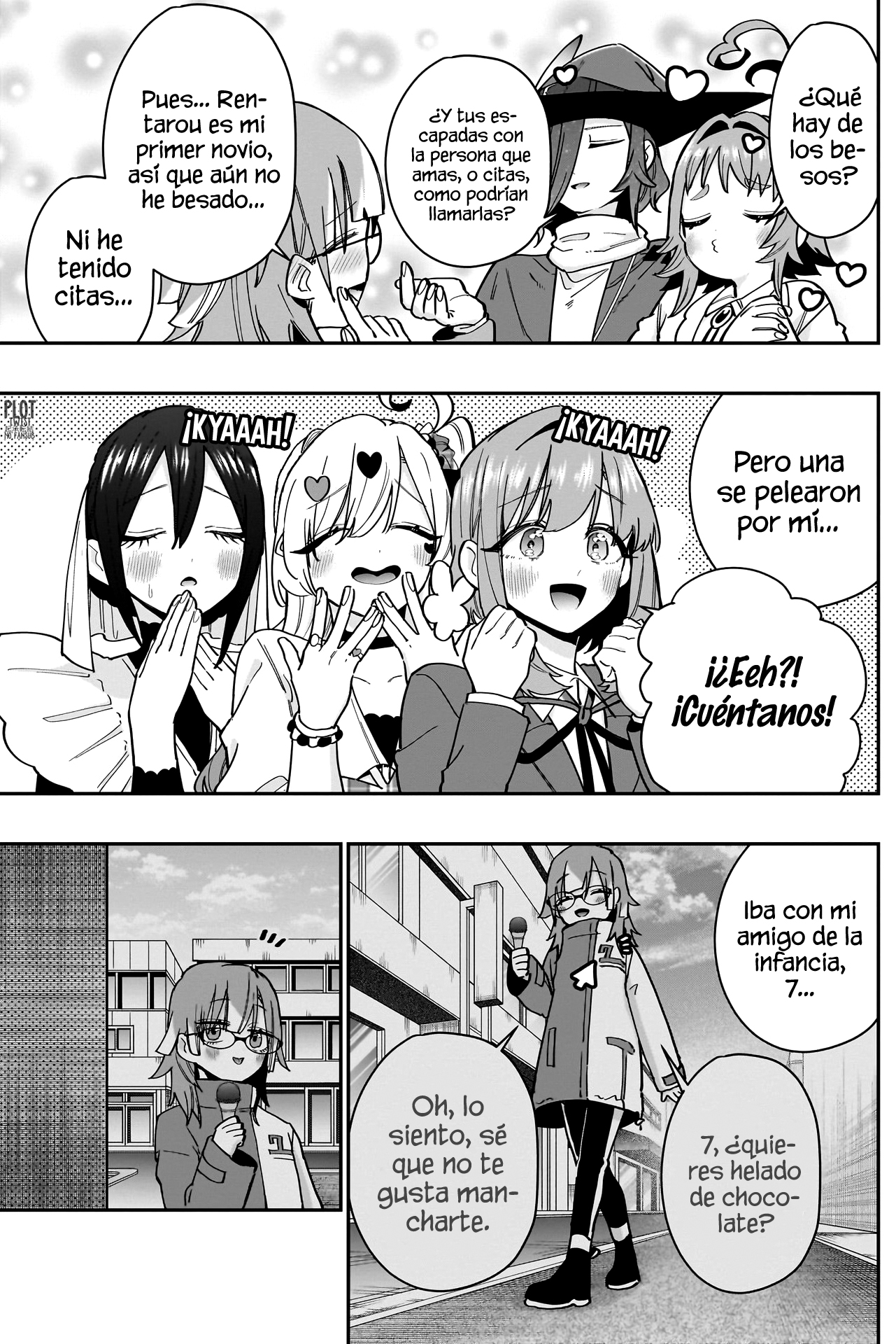 Kimi no koto ga Dai Dai Dai Dai Daisuki na 100-nin no Kanojo Capítulo 124 - Página 4 en español