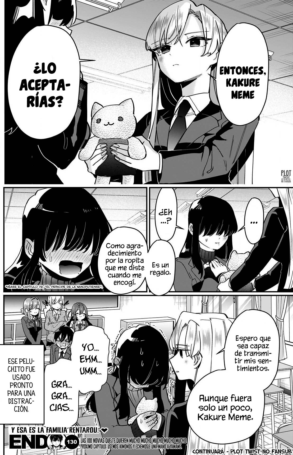 Kimi no koto ga Dai Dai Dai Dai Daisuki na 100-nin no Kanojo Capítulo 130 - Página 24 en español