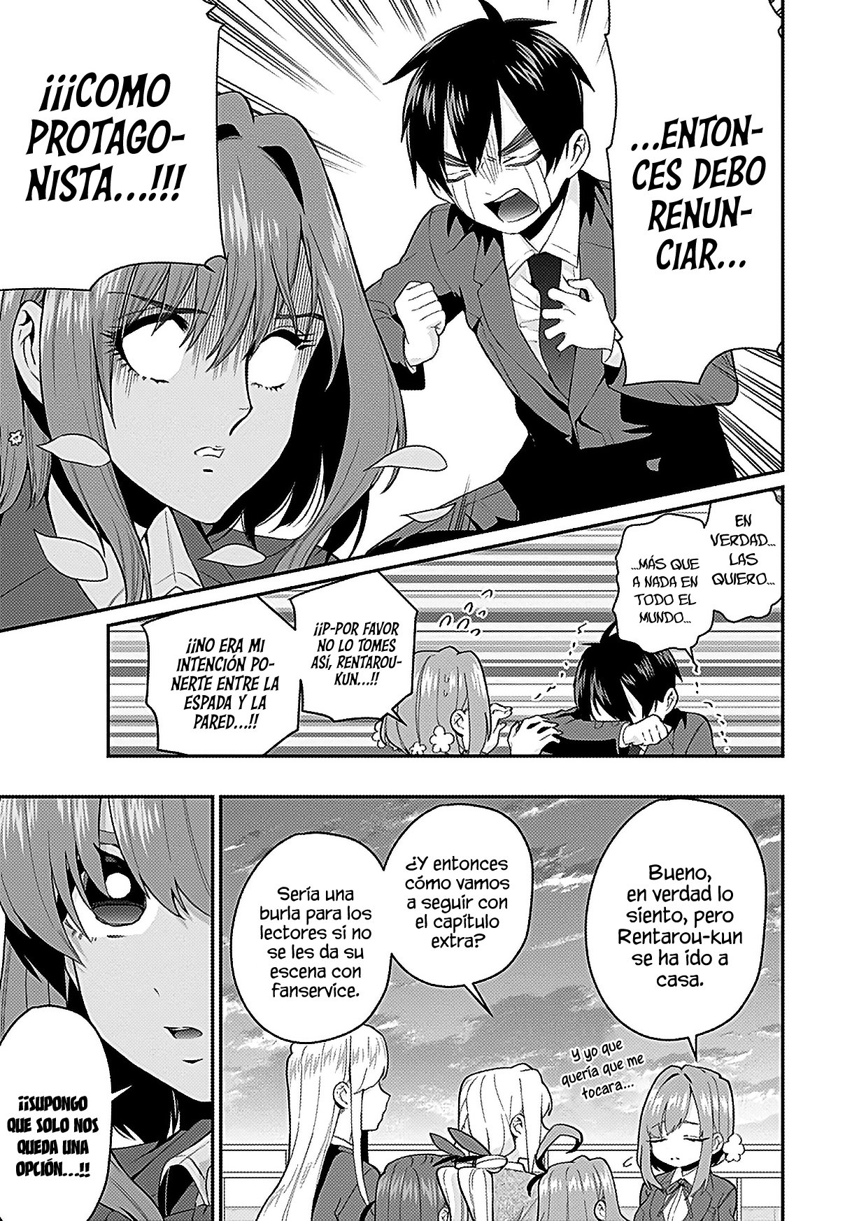 Kimi no koto ga Dai Dai Dai Dai Daisuki na 100-nin no Kanojo Capítulo 14.5 - Página 4 en español
