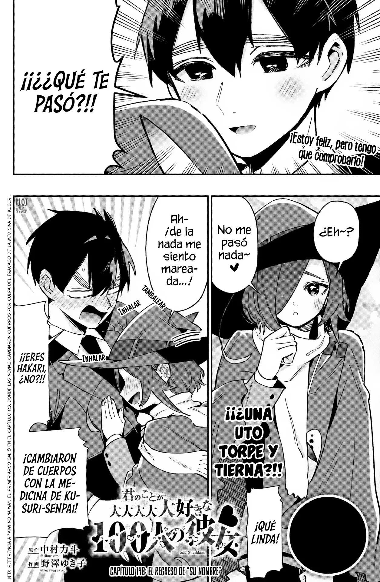 Kimi no koto ga Dai Dai Dai Dai Daisuki na 100-nin no Kanojo Capítulo 148 - Página 3 en español