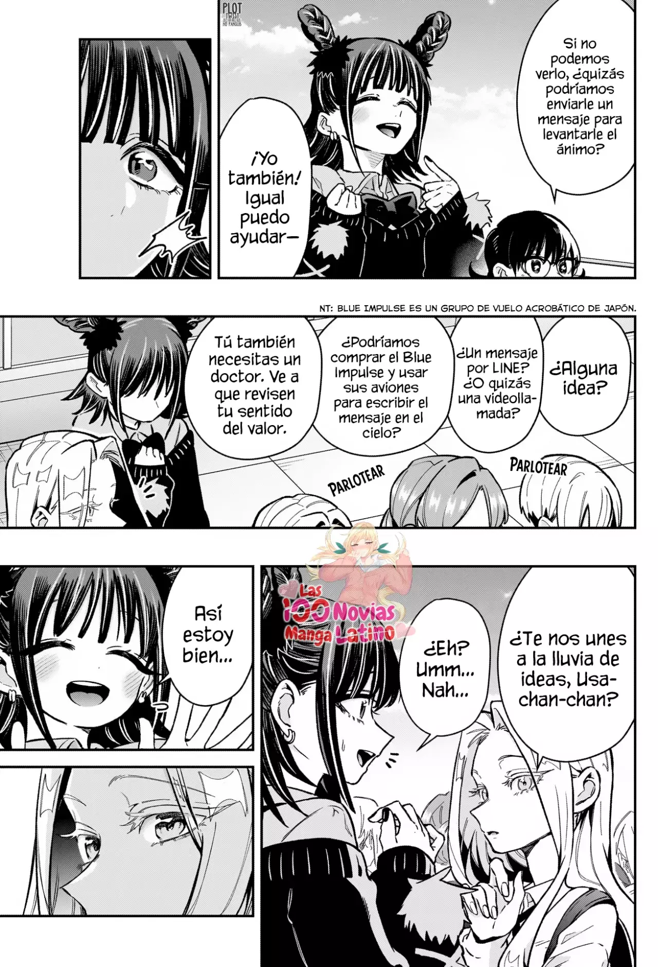 Kimi no koto ga Dai Dai Dai Dai Daisuki na 100-nin no Kanojo Capítulo 174 - Página 4 en español