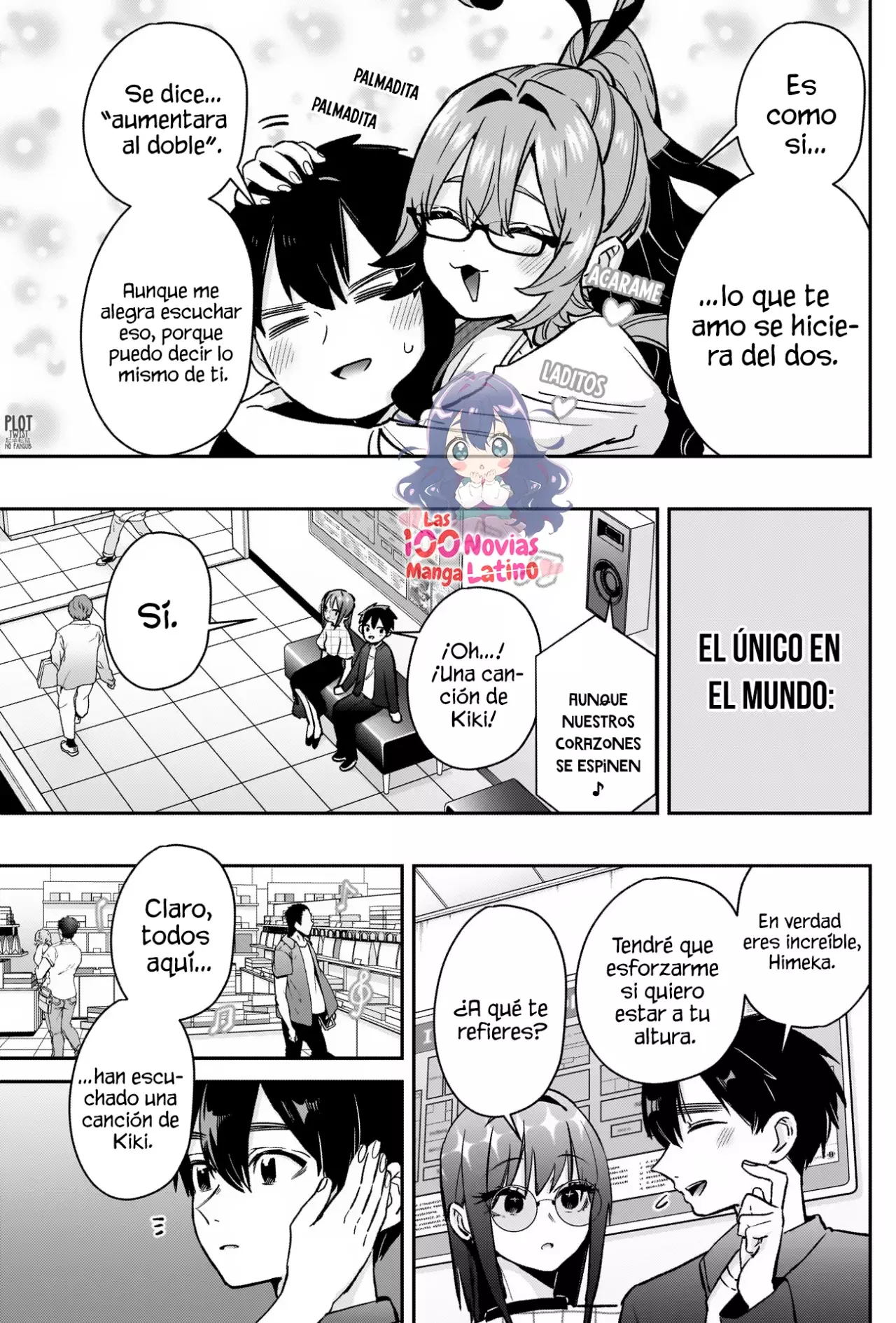 Kimi no koto ga Dai Dai Dai Dai Daisuki na 100-nin no Kanojo Capítulo 180 - Página 10 en español