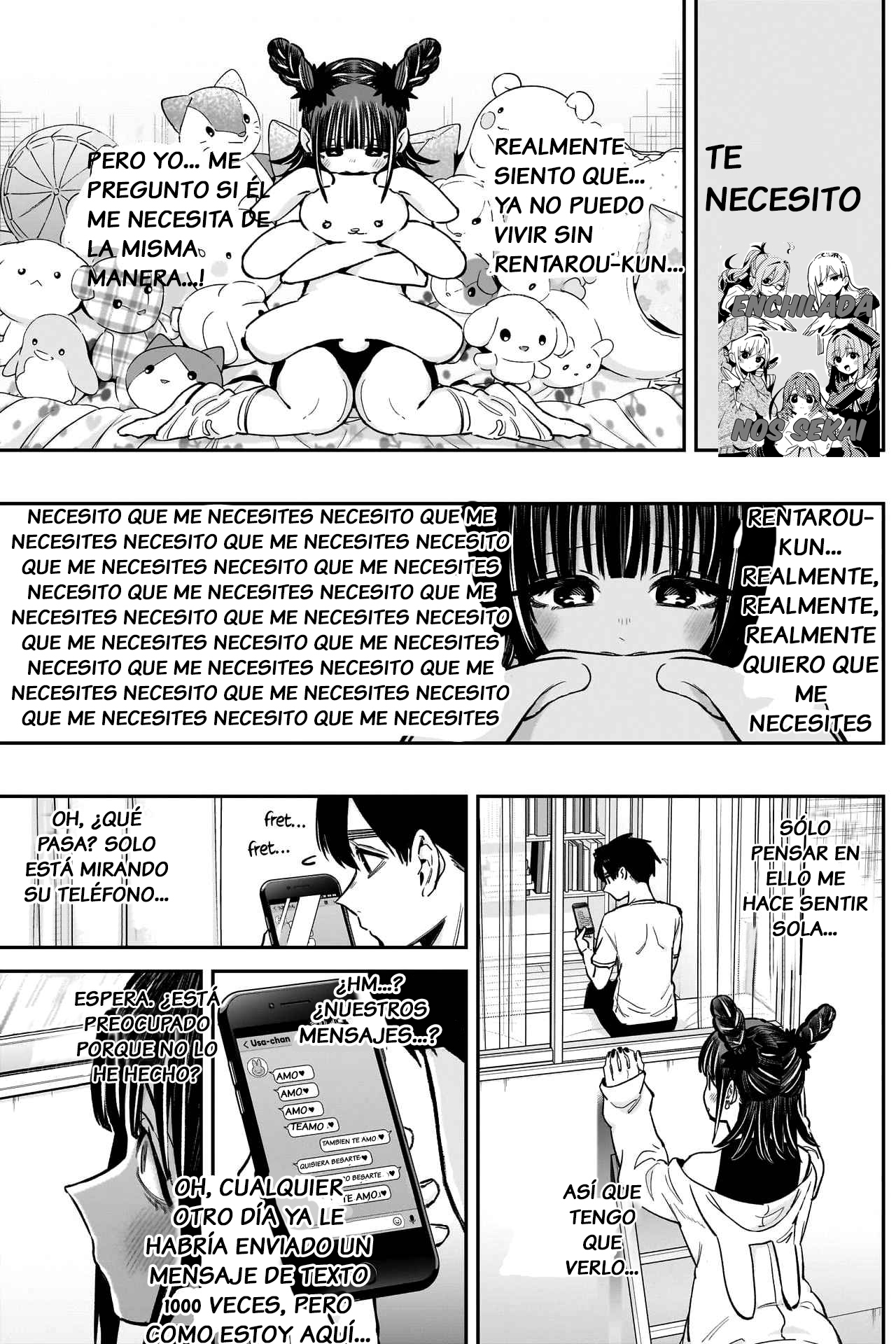 Kimi no koto ga Dai Dai Dai Dai Daisuki na 100-nin no Kanojo Capítulo 188 - Página 10 en español