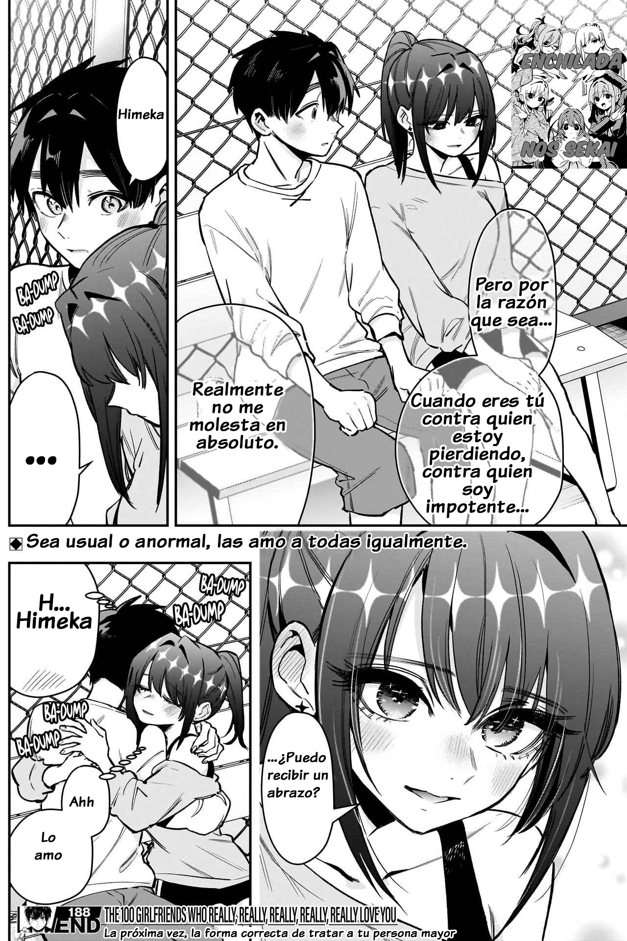 Kimi no koto ga Dai Dai Dai Dai Daisuki na 100-nin no Kanojo Capítulo 188 - Página 21 en español