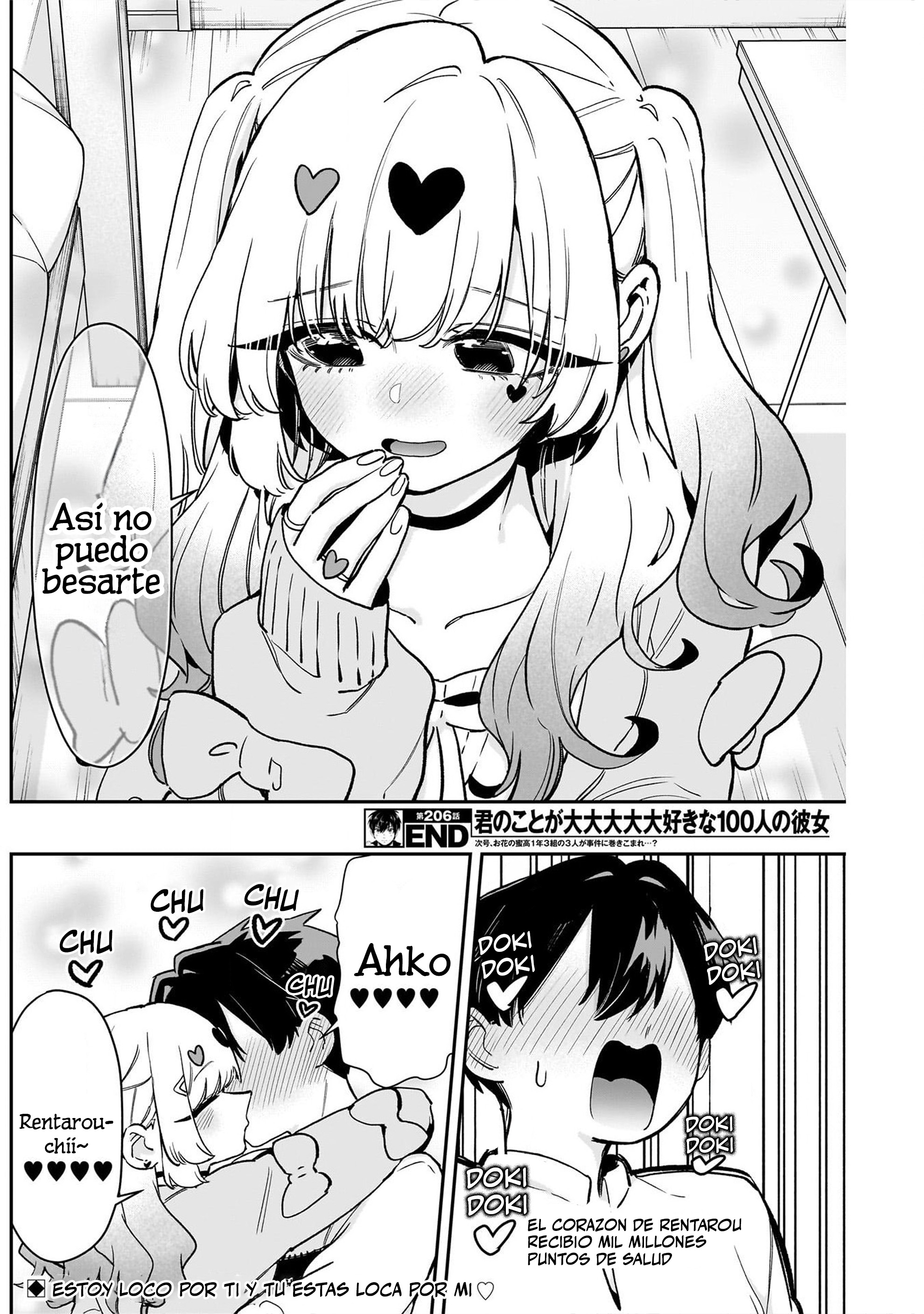 Kimi no koto ga Dai Dai Dai Dai Daisuki na 100-nin no Kanojo Capítulo 206 - Página 20 en español