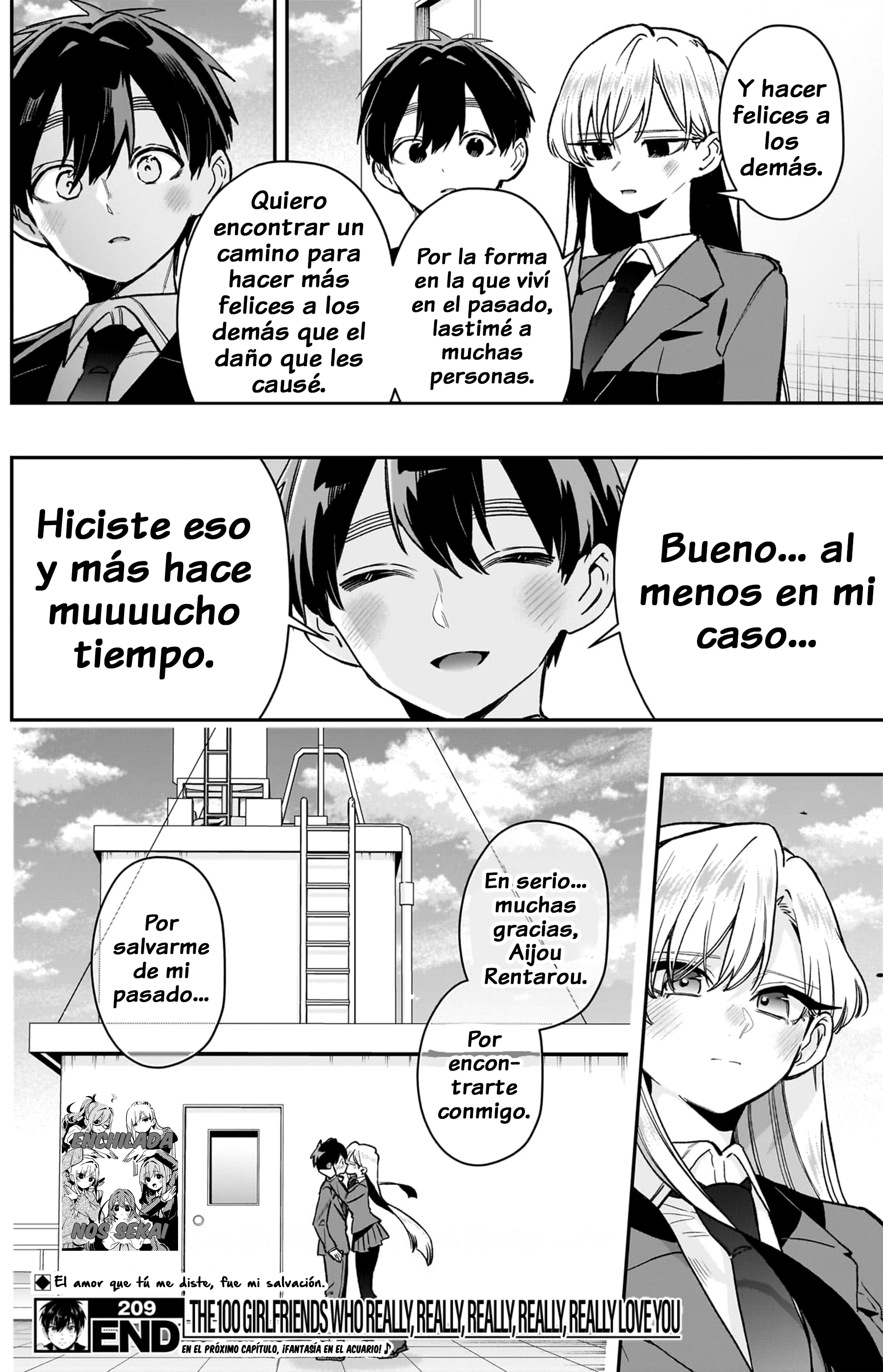 Kimi no koto ga Dai Dai Dai Dai Daisuki na 100-nin no Kanojo Capítulo 209 - Página 22 en español