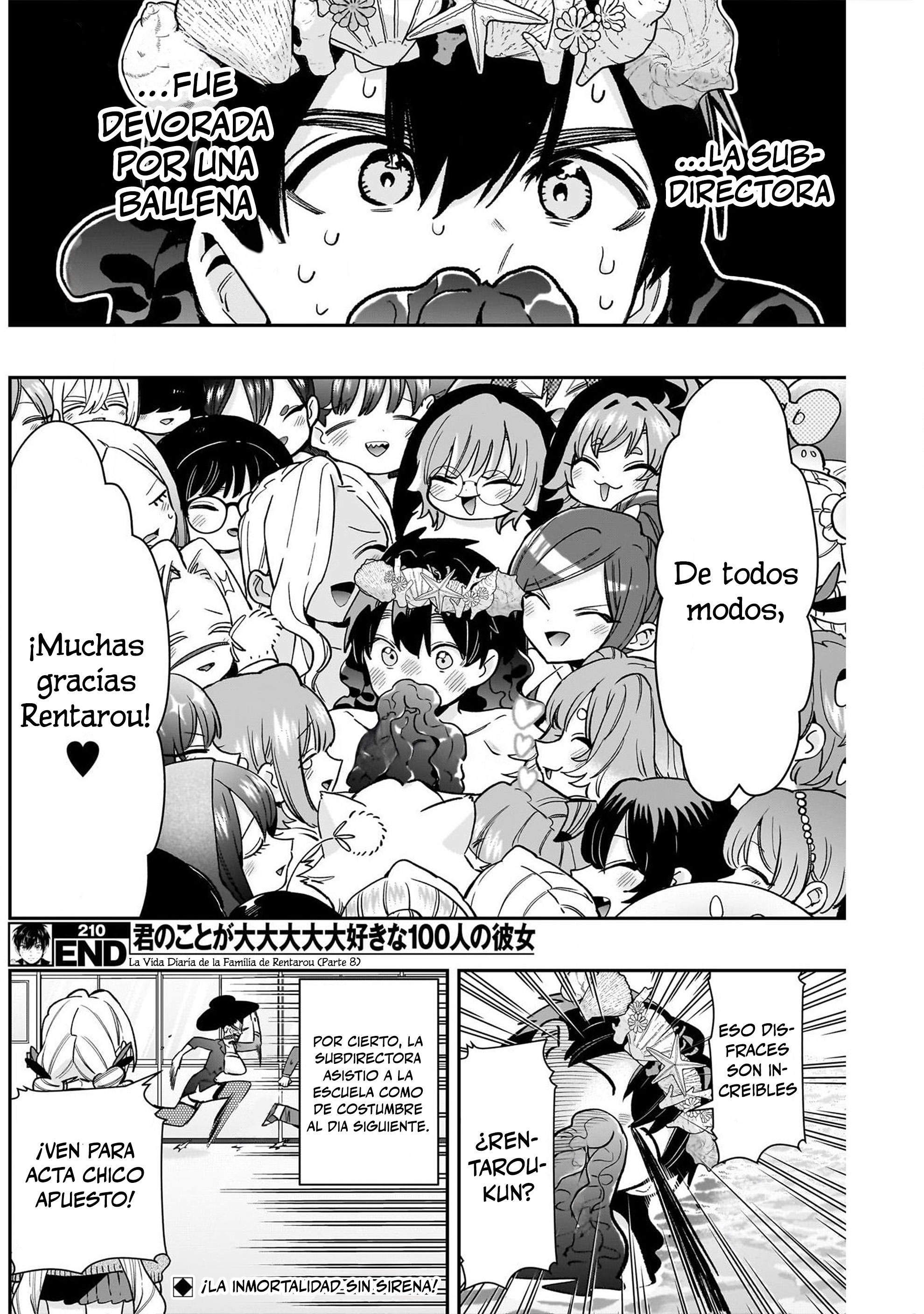 Kimi no koto ga Dai Dai Dai Dai Daisuki na 100-nin no Kanojo Capítulo 210 - Página 19 en español