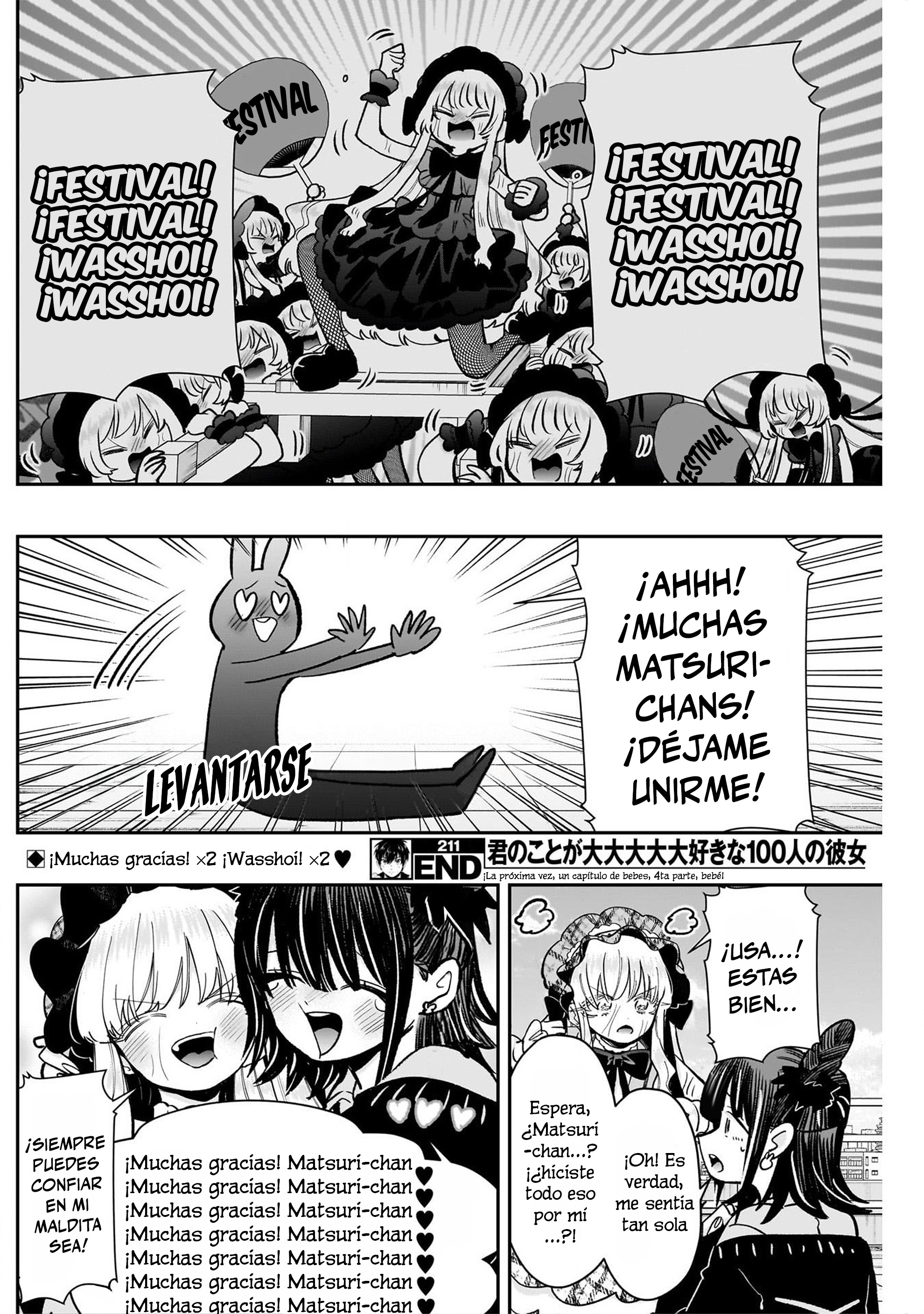 Kimi no koto ga Dai Dai Dai Dai Daisuki na 100-nin no Kanojo Capítulo 211 - Página 20 en español