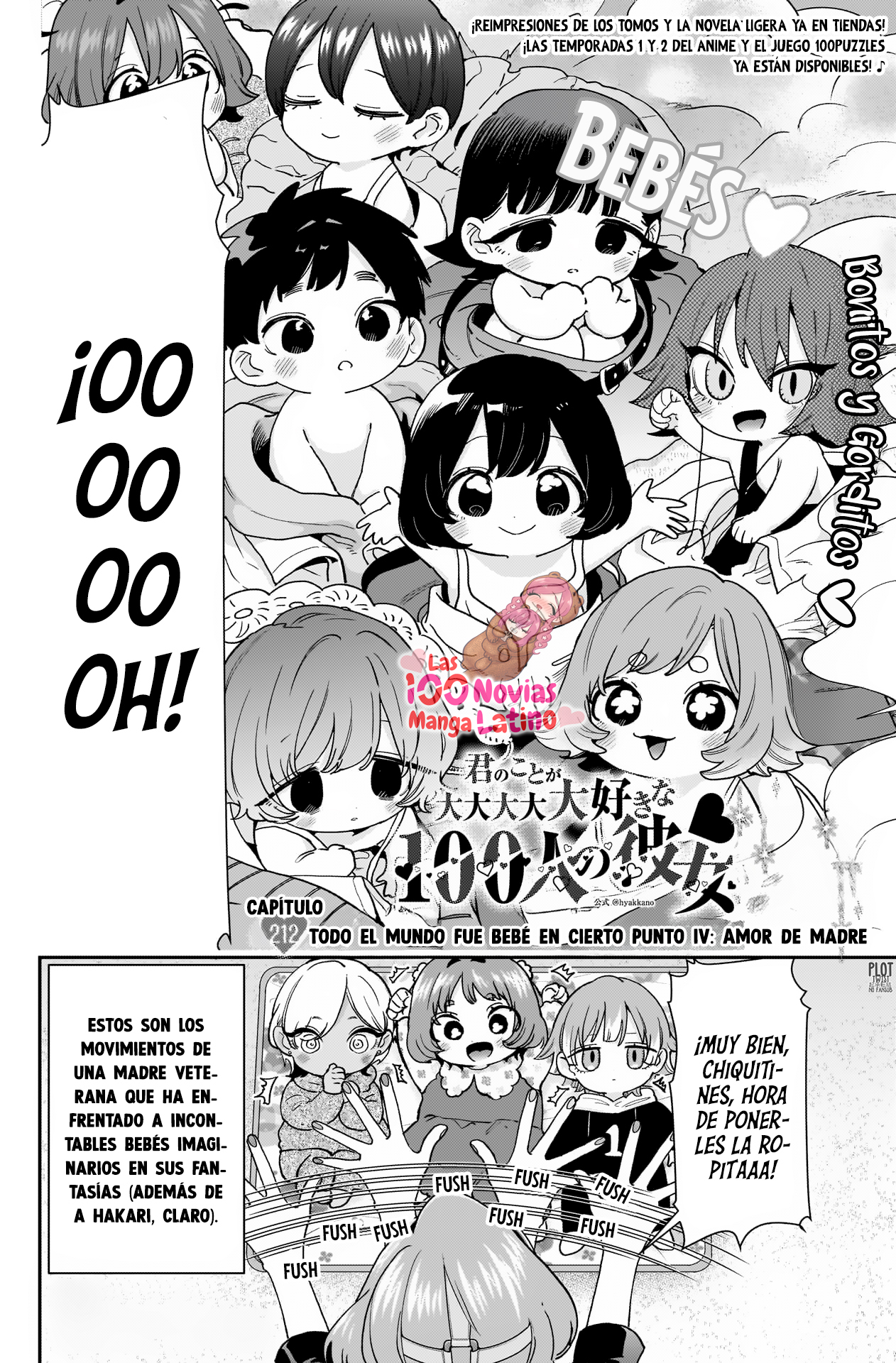Kimi no koto ga Dai Dai Dai Dai Daisuki na 100-nin no Kanojo Capítulo 212 - Página 3 en español