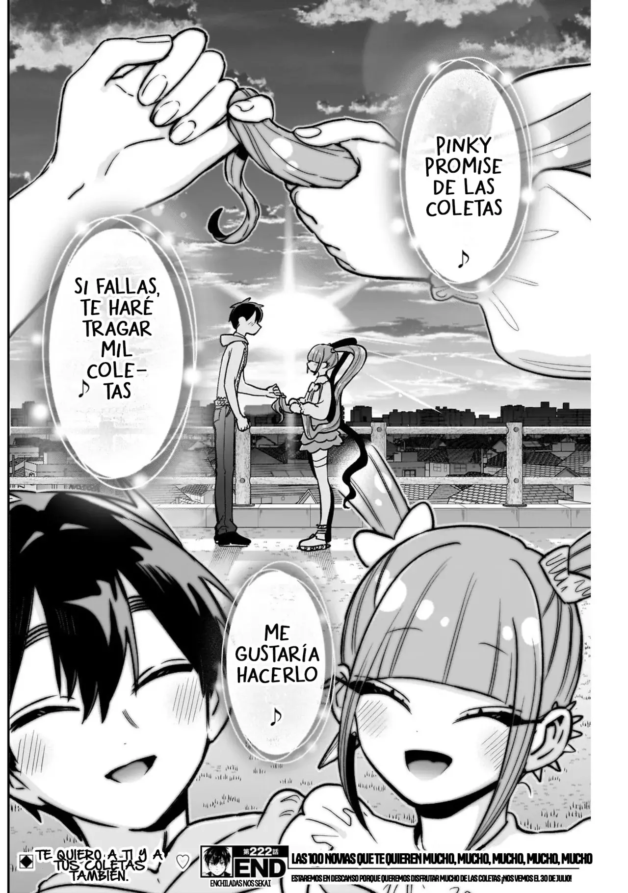 Kimi no koto ga Dai Dai Dai Dai Daisuki na 100-nin no Kanojo Capítulo 222 - Página 22 en español