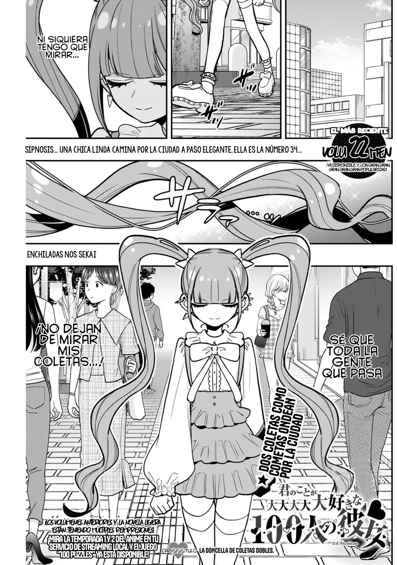 Kimi no koto ga Dai Dai Dai Dai Daisuki na 100-nin no Kanojo Capítulo 222 - Página 3 en español
