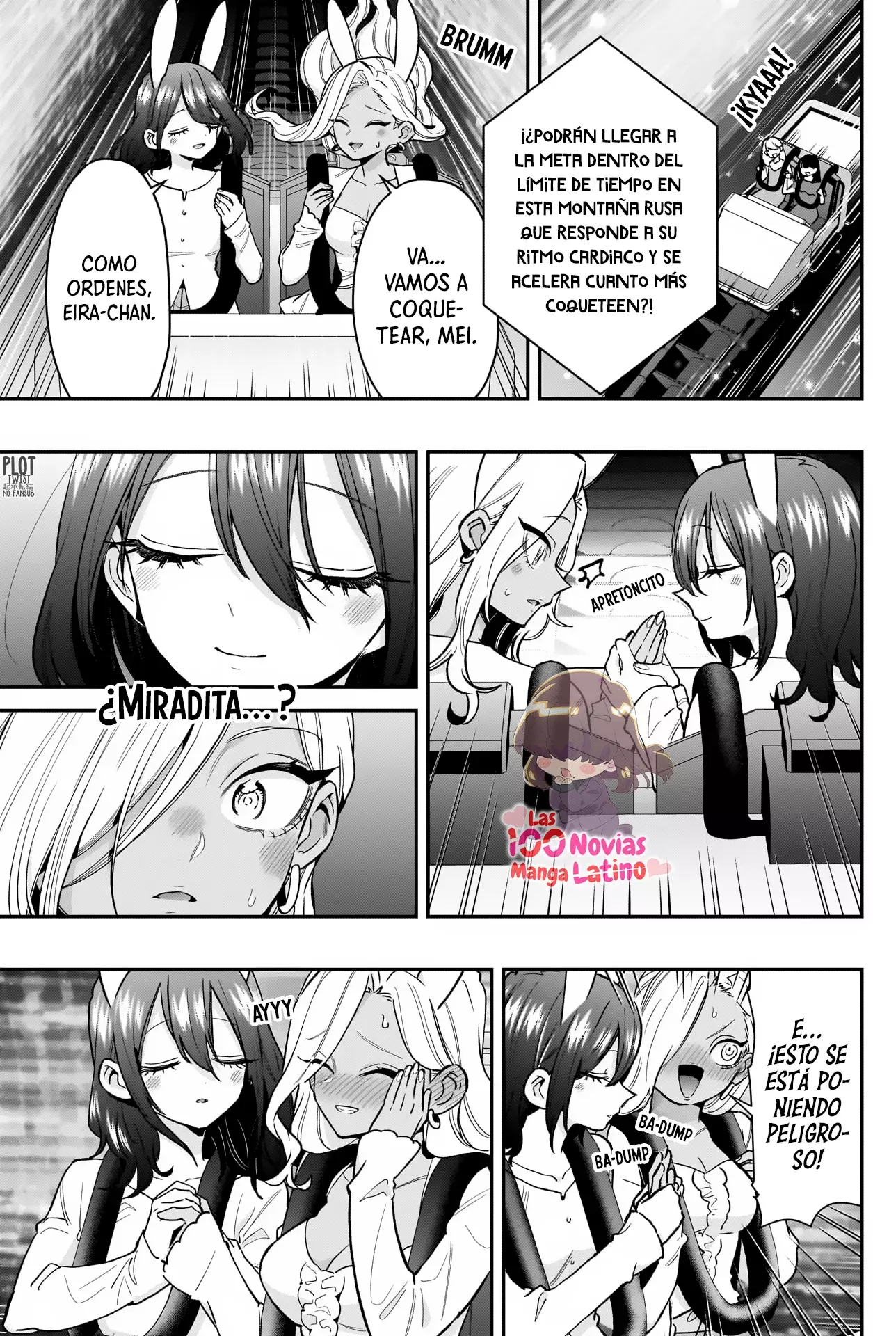 Kimi no koto ga Dai Dai Dai Dai Daisuki na 100-nin no Kanojo Capítulo 228 - Página 12 en español