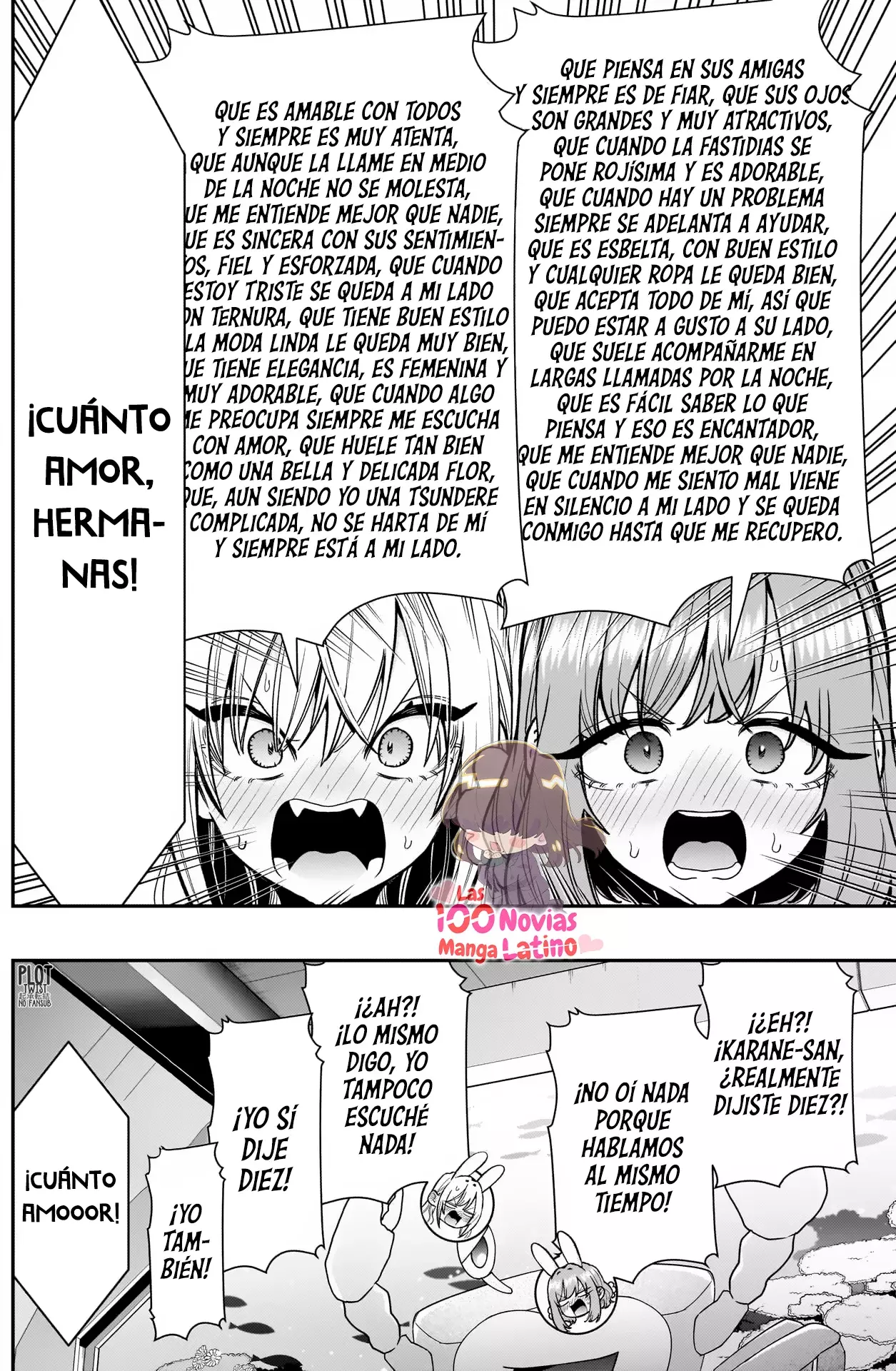 Kimi no koto ga Dai Dai Dai Dai Daisuki na 100-nin no Kanojo Capítulo 228 - Página 17 en español