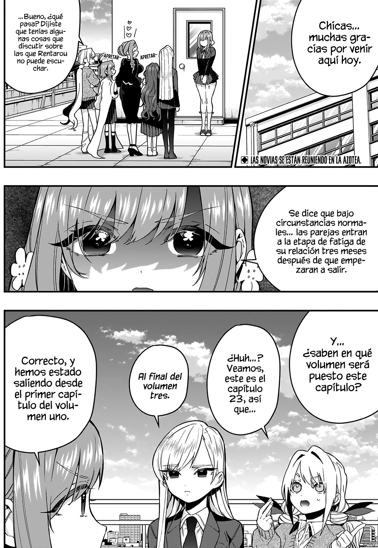 Kimi no koto ga Dai Dai Dai Dai Daisuki na 100-nin no Kanojo Capítulo 23 - Página 4 en español