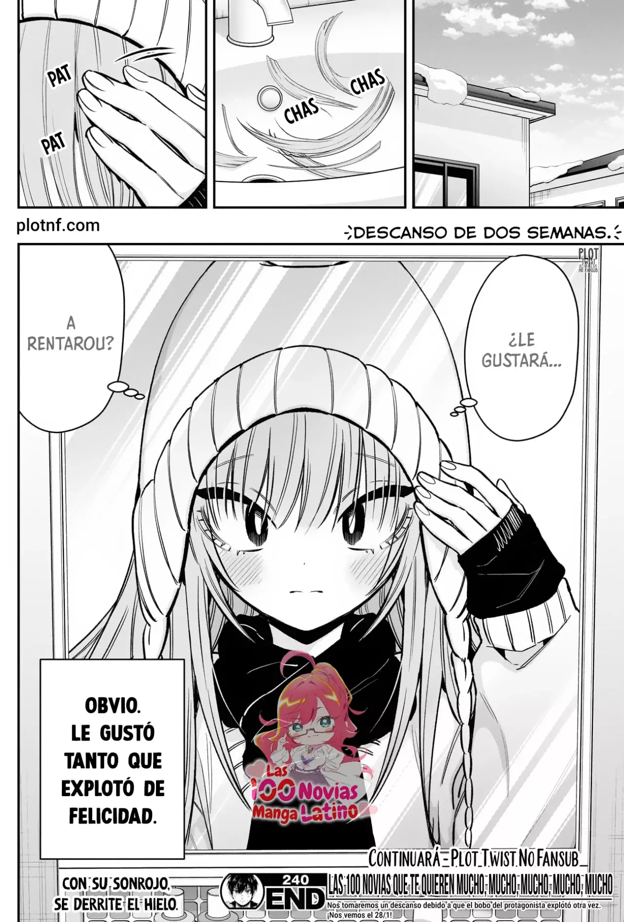 Kimi no koto ga Dai Dai Dai Dai Daisuki na 100-nin no Kanojo Capítulo 240 - Página 21 en español