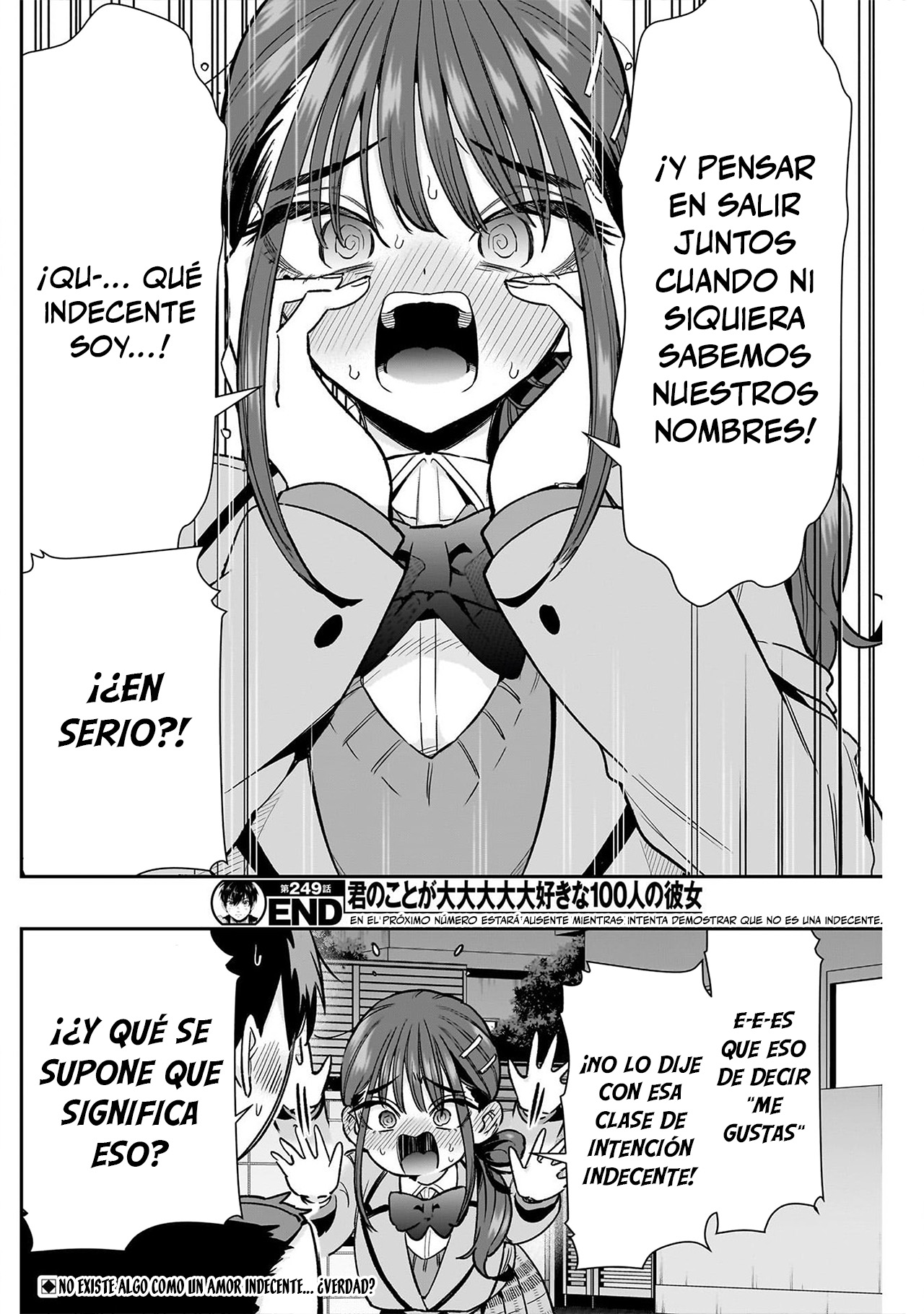 Kimi no koto ga Dai Dai Dai Dai Daisuki na 100-nin no Kanojo Capítulo 249 - Página 21 en español