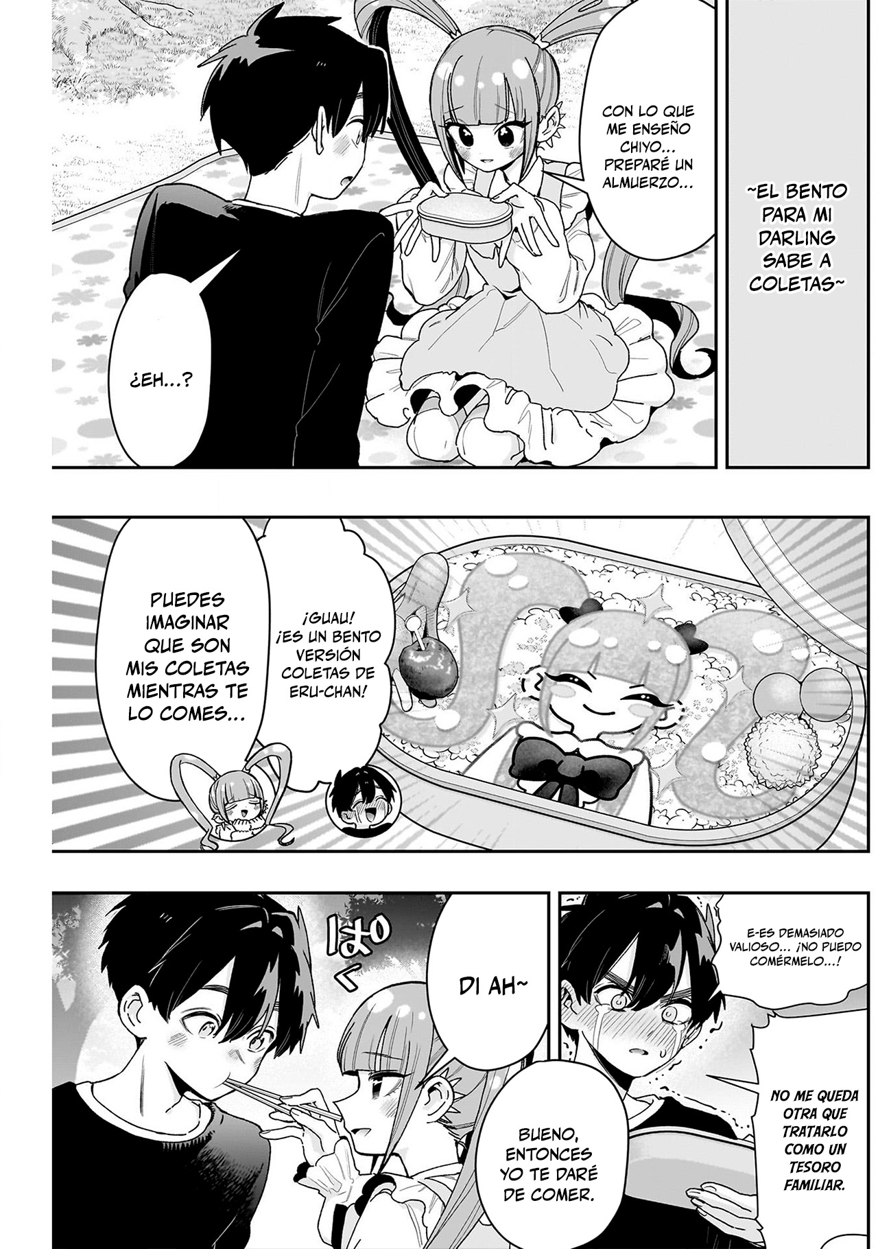 Kimi no koto ga Dai Dai Dai Dai Daisuki na 100-nin no Kanojo Capítulo 251 - Página 13 en español