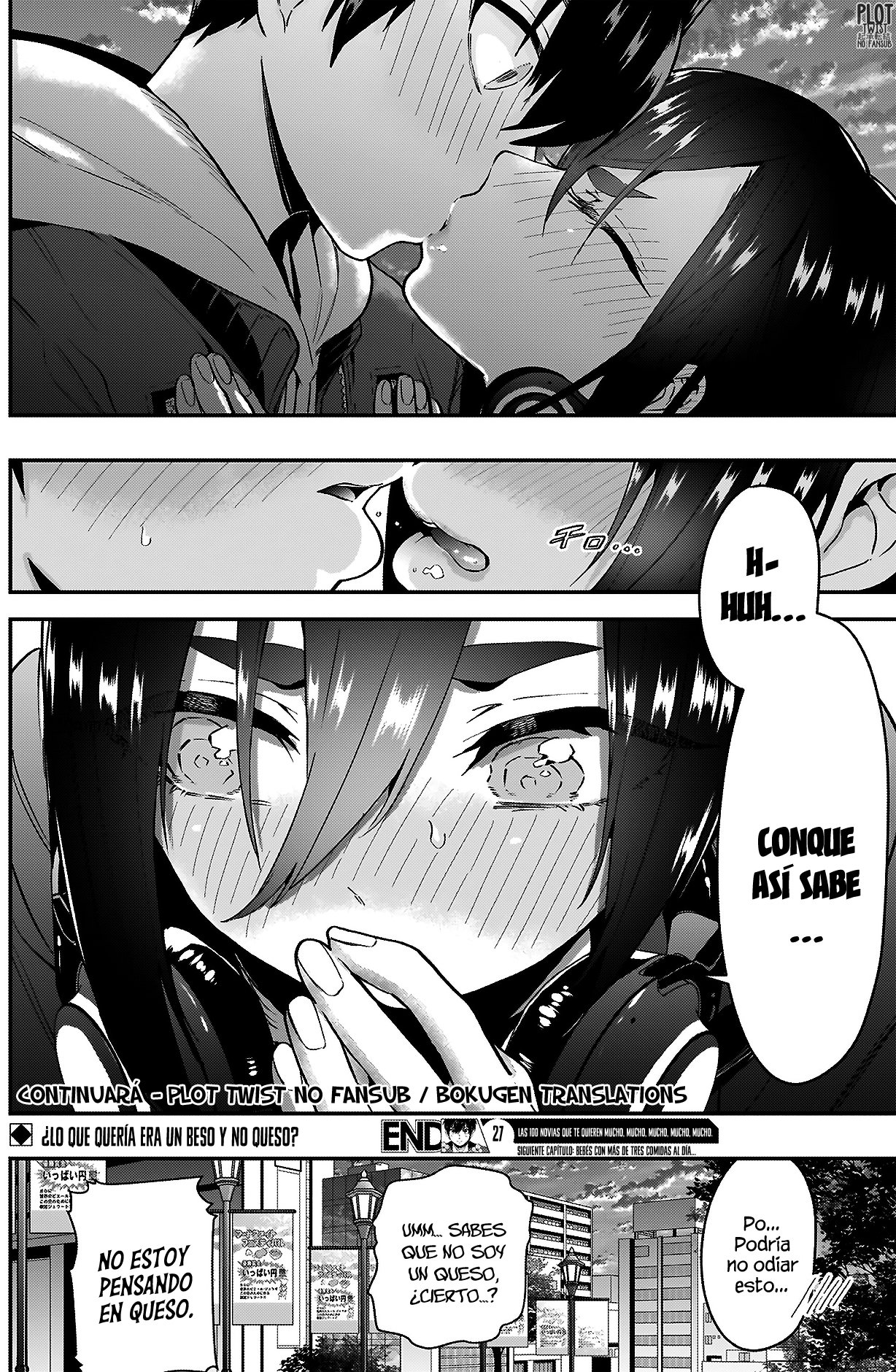 Kimi no koto ga Dai Dai Dai Dai Daisuki na 100-nin no Kanojo Capítulo 27 - Página 22 en español
