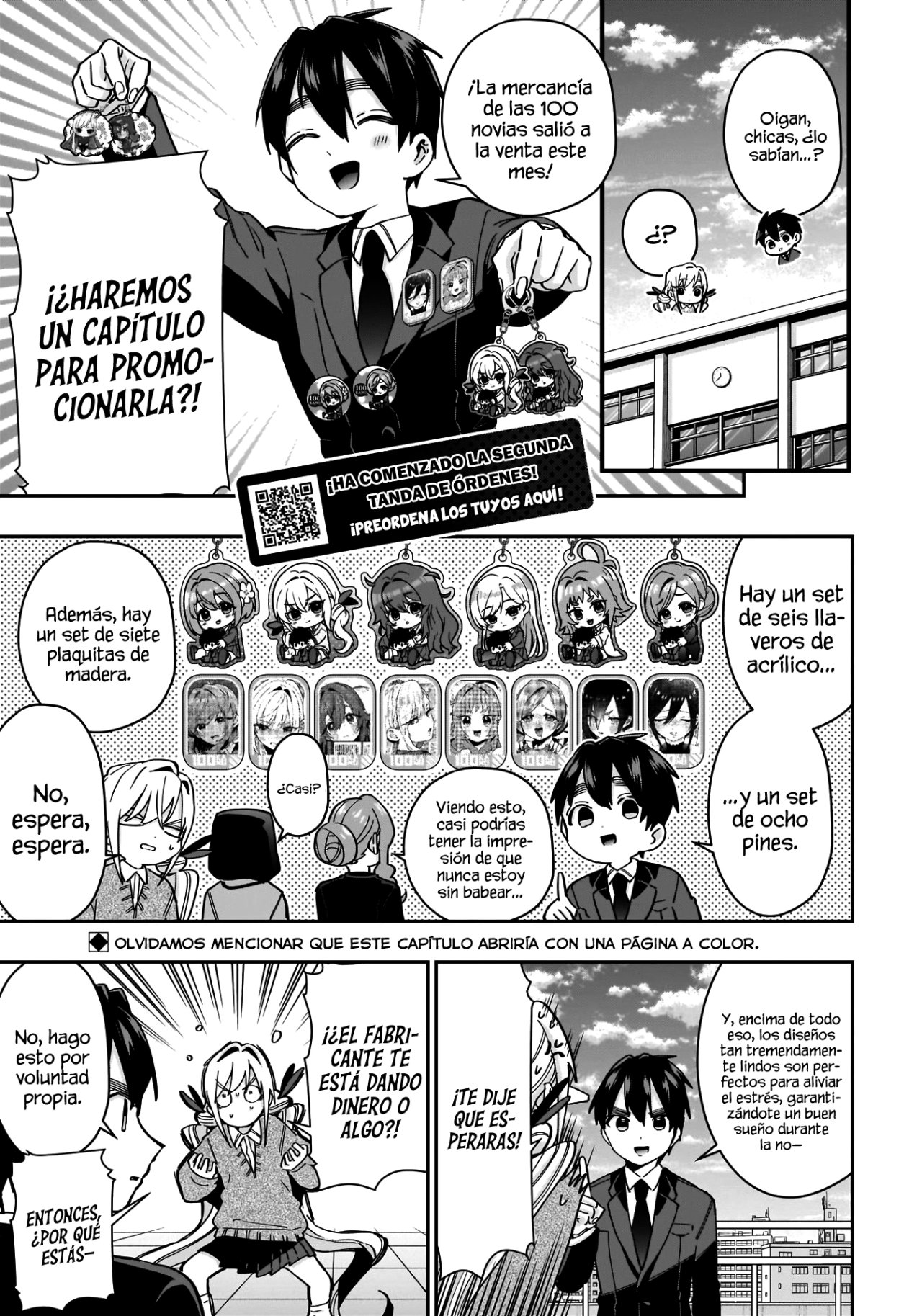 Kimi no koto ga Dai Dai Dai Dai Daisuki na 100-nin no Kanojo Capítulo 53 - Página 3 en español