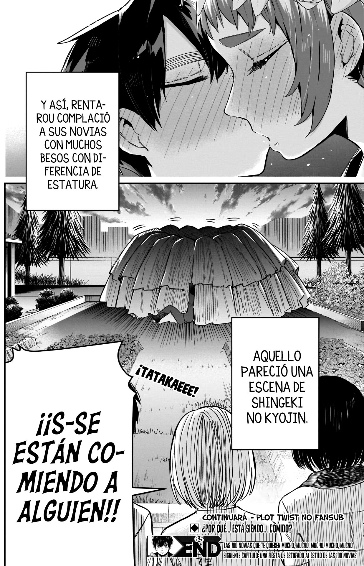 Kimi no koto ga Dai Dai Dai Dai Daisuki na 100-nin no Kanojo Capítulo 65 - Página 19 en español
