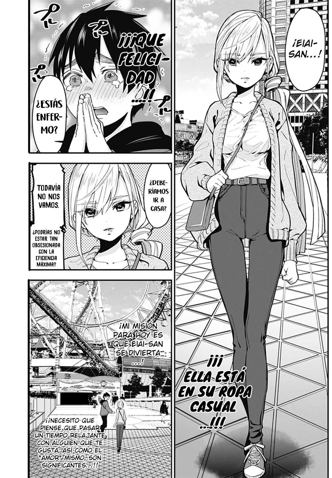 Kimi no koto ga Dai Dai Dai Dai Daisuki na 100-nin no Kanojo Capítulo 7 - Página 4 en español