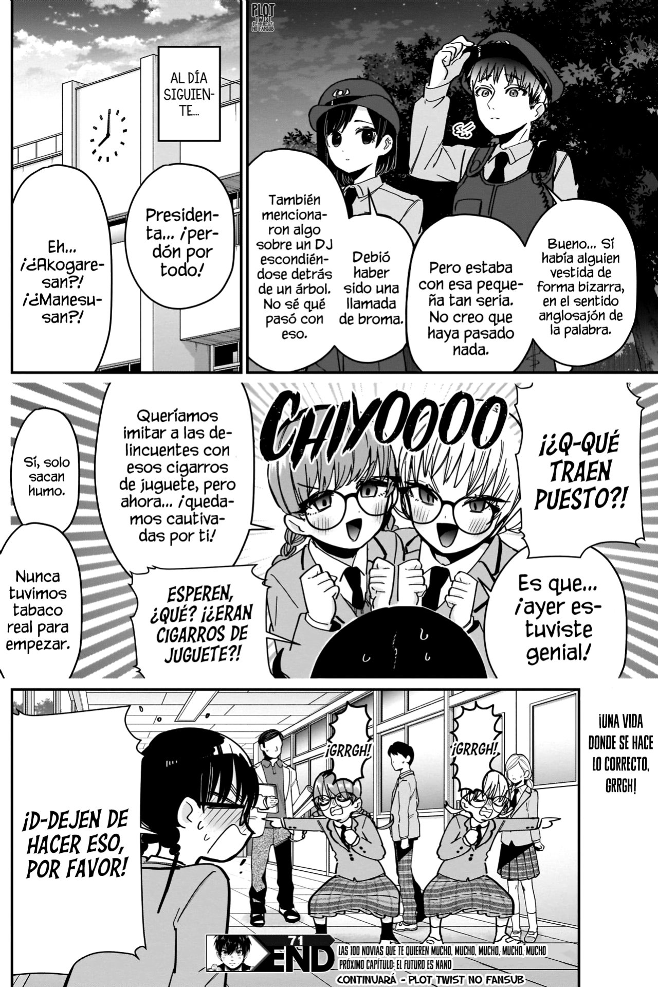 Kimi no koto ga Dai Dai Dai Dai Daisuki na 100-nin no Kanojo Capítulo 71 - Página 21 en español