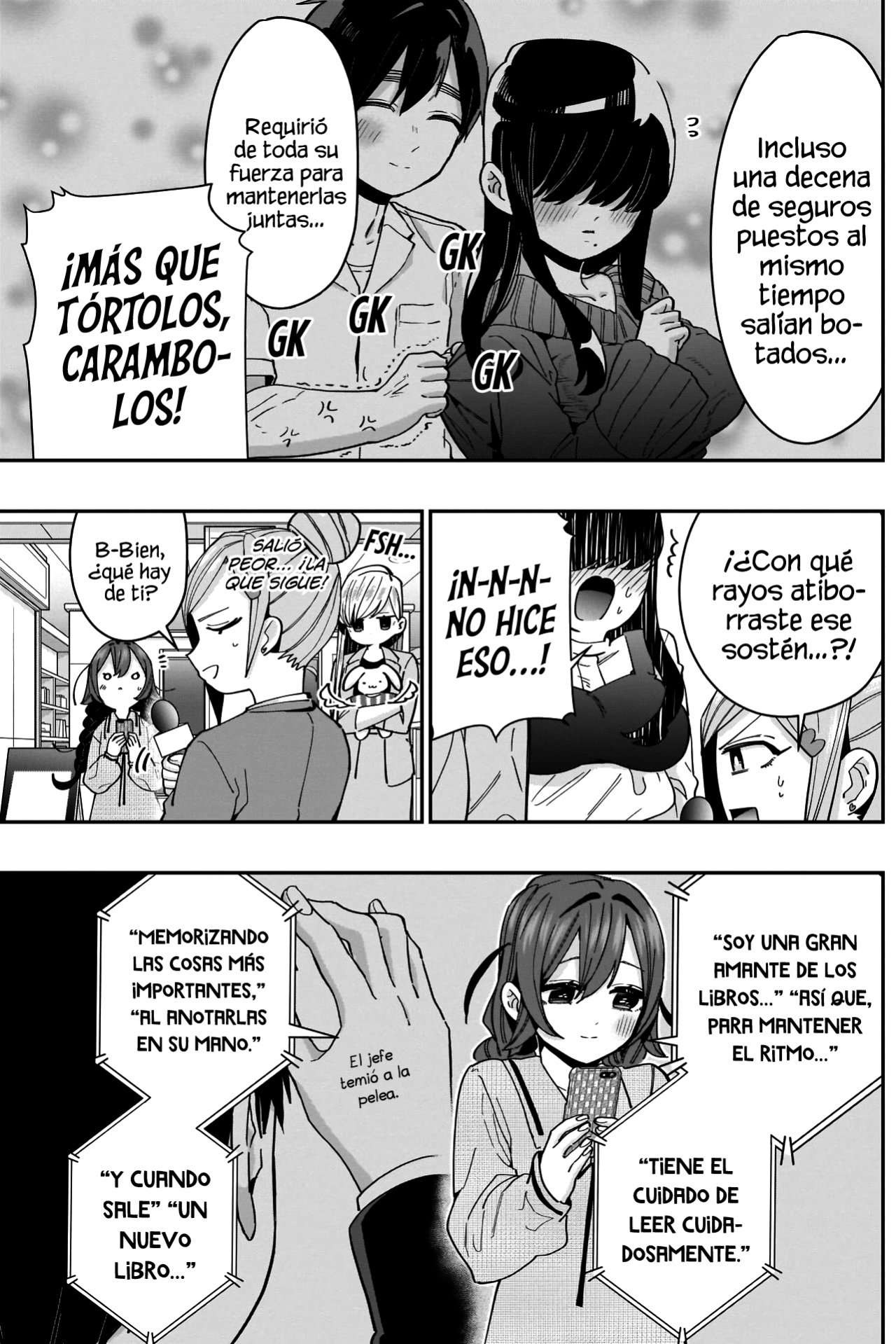 Kimi no koto ga Dai Dai Dai Dai Daisuki na 100-nin no Kanojo Capítulo 73 - Página 6 en español