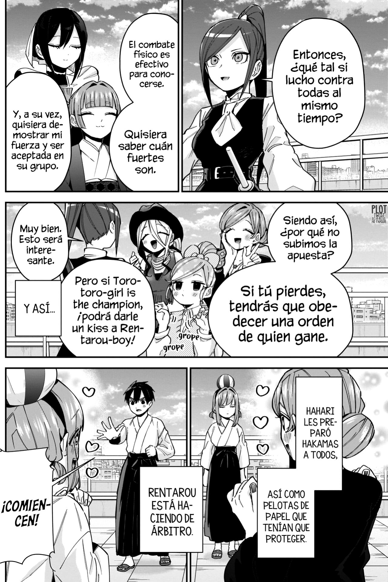 Kimi no koto ga Dai Dai Dai Dai Daisuki na 100-nin no Kanojo Capítulo 82 - Página 4 en español