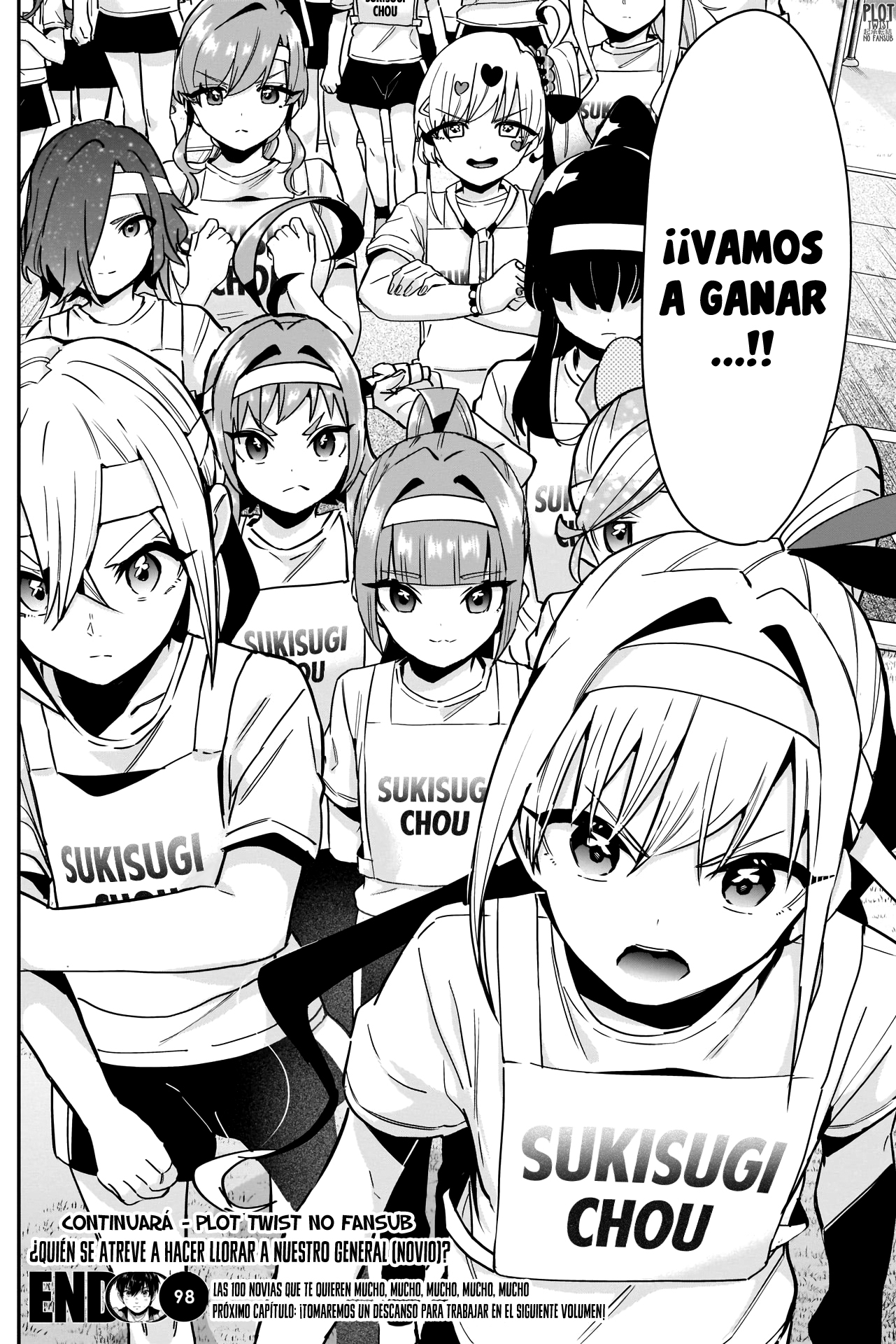 Kimi no koto ga Dai Dai Dai Dai Daisuki na 100-nin no Kanojo Capítulo 98 - Página 20 en español