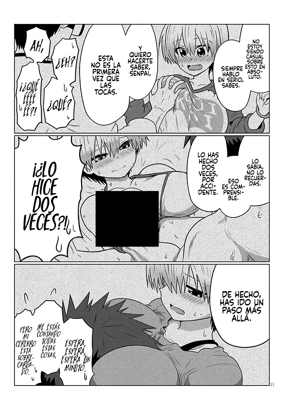 Uzaki-chan wa Asobitai! Capítulo 100 - Página 12 en español