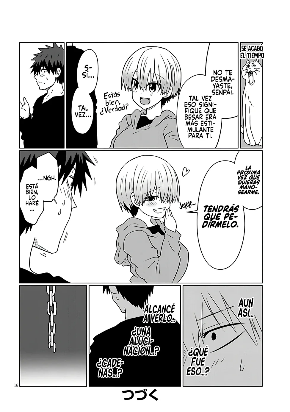 Uzaki-chan wa Asobitai! Capítulo 100 - Página 17 en español