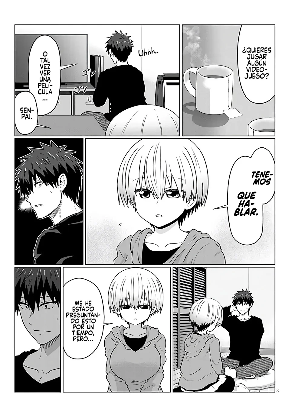 Uzaki-chan wa Asobitai! Capítulo 100 - Página 5 en español