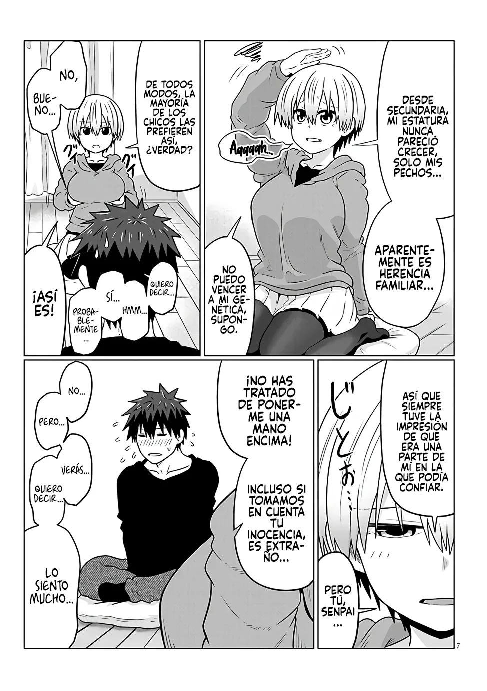 Uzaki-chan wa Asobitai! Capítulo 100 - Página 8 en español