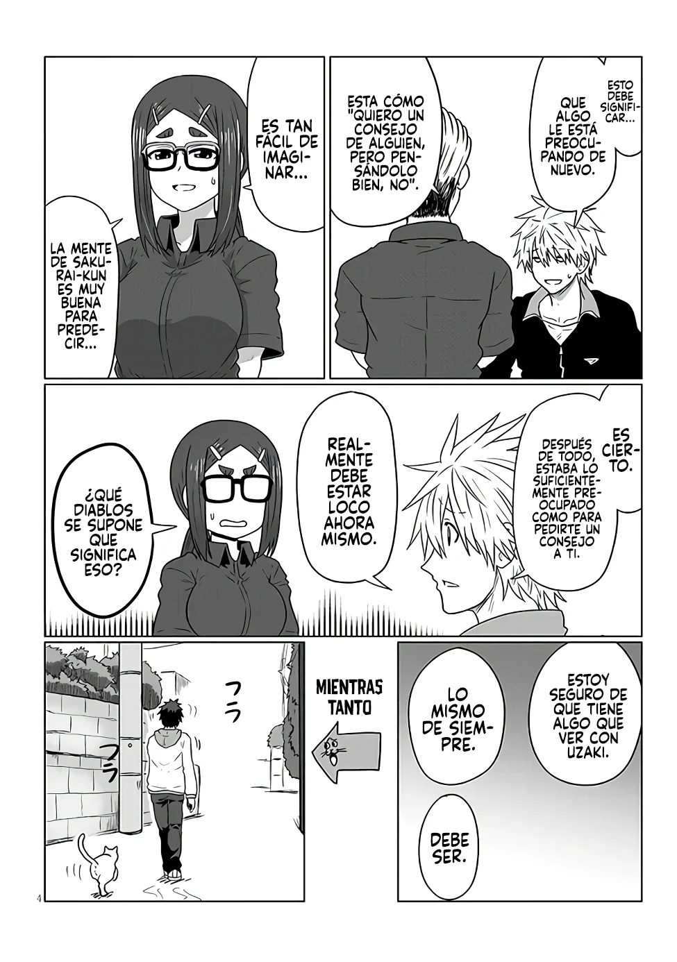 Uzaki-chan wa Asobitai! Capítulo 102 - Página 6 en español