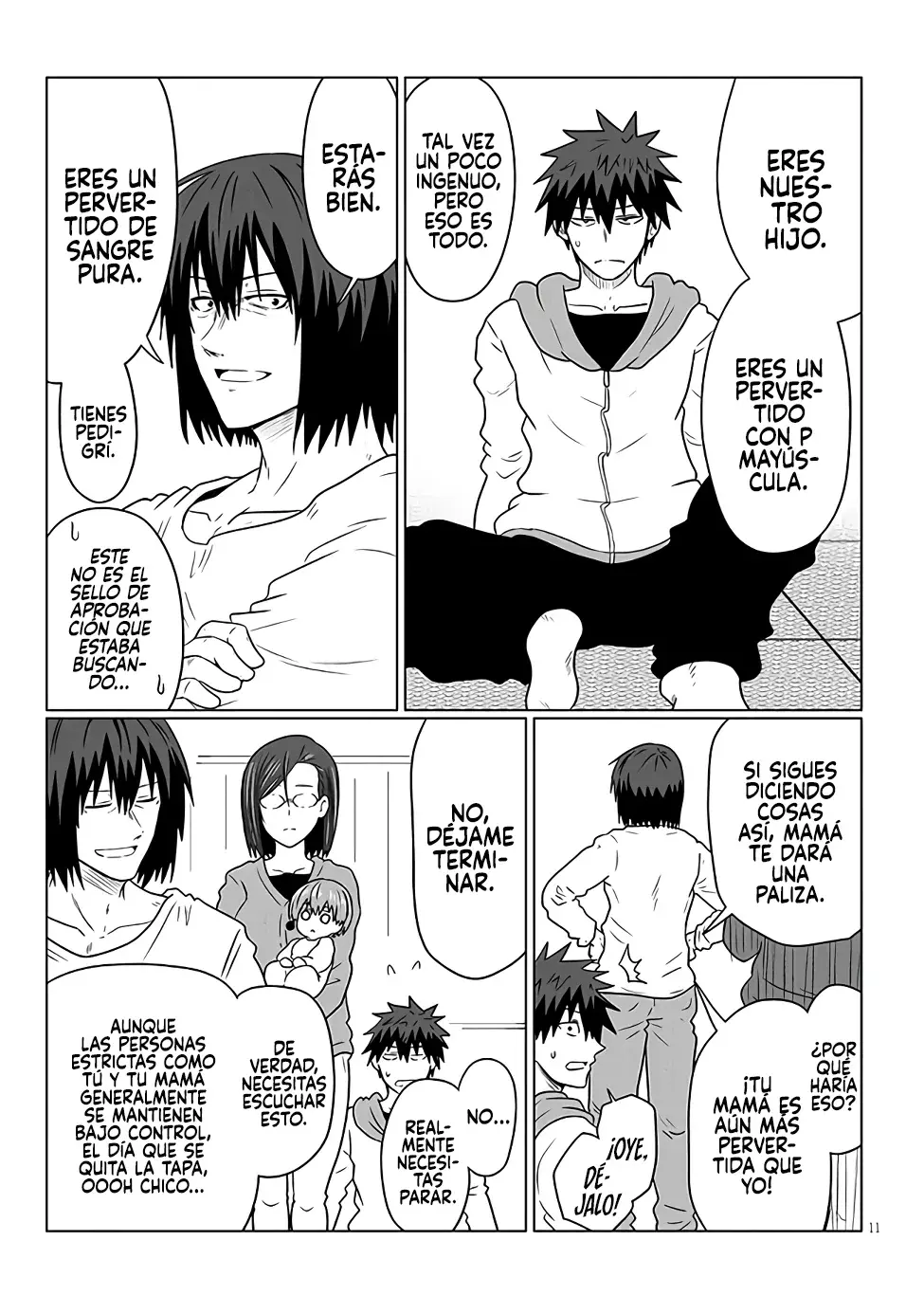 Uzaki-chan wa Asobitai! Capítulo 103 - Página 13 en español