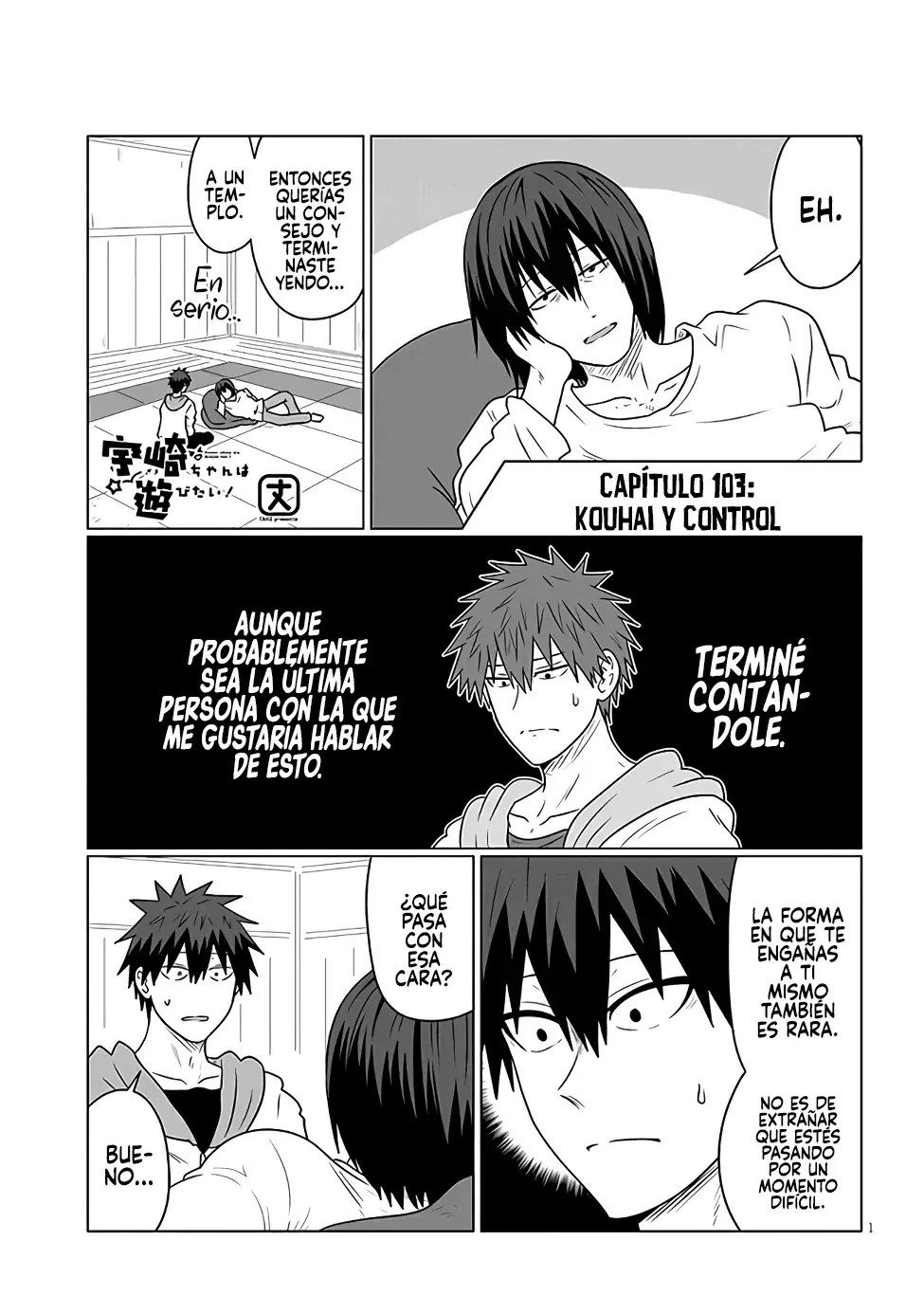 Uzaki-chan wa Asobitai! Capítulo 103 - Página 3 en español
