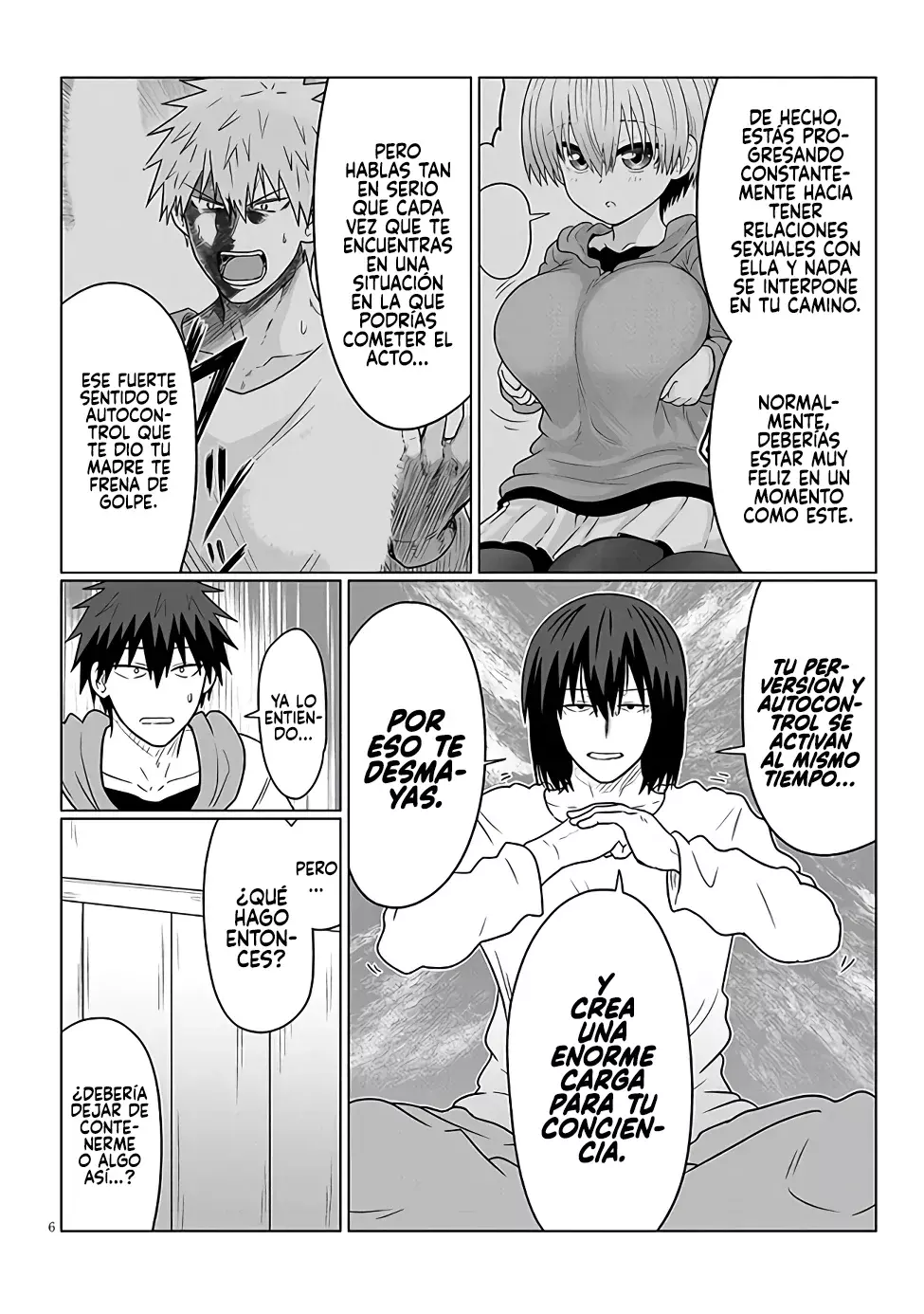 Uzaki-chan wa Asobitai! Capítulo 103 - Página 8 en español