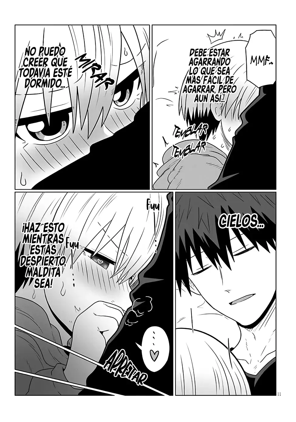 Uzaki-chan wa Asobitai! Capítulo 104 - Página 13 en español