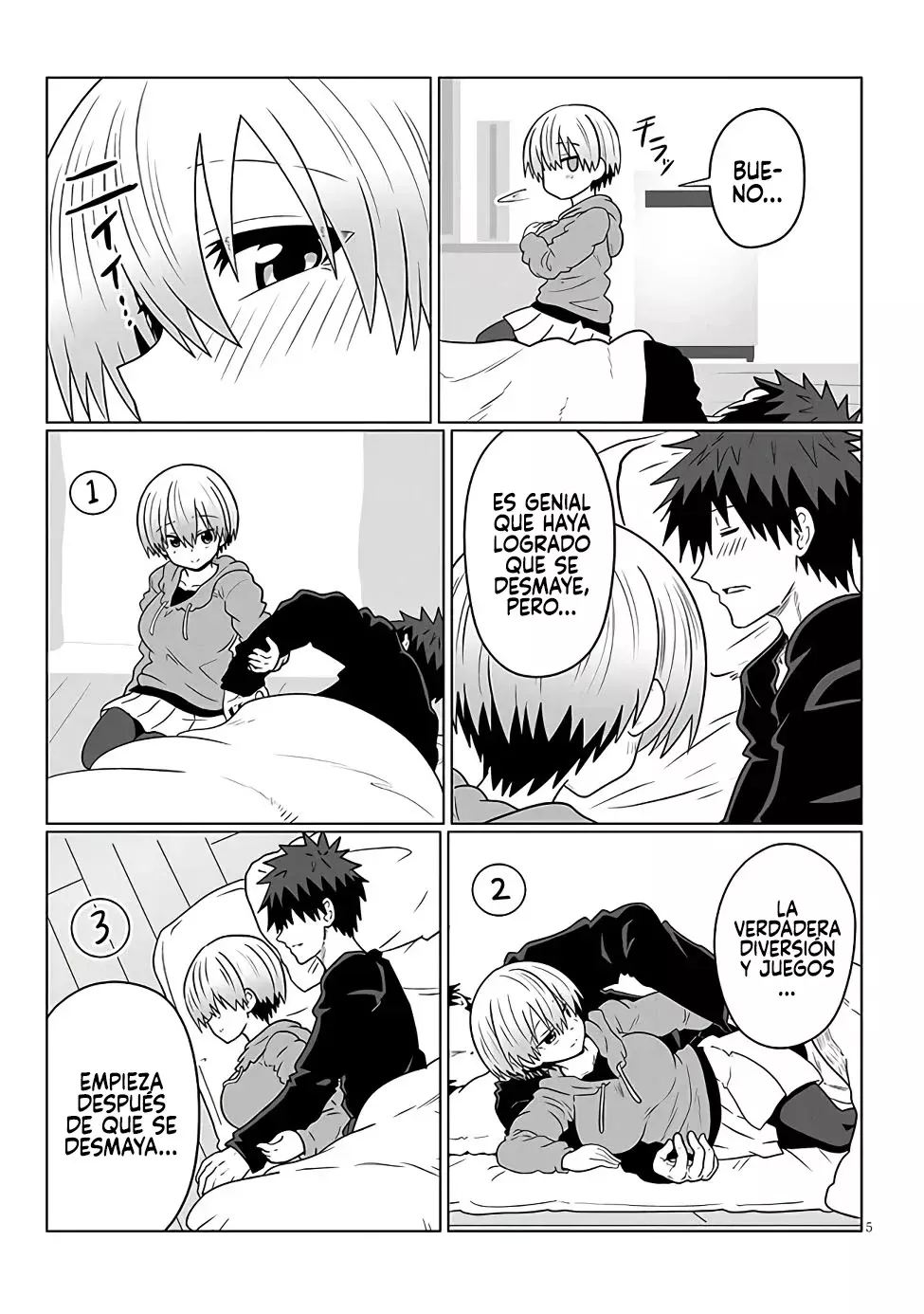 Uzaki-chan wa Asobitai! Capítulo 104 - Página 7 en español