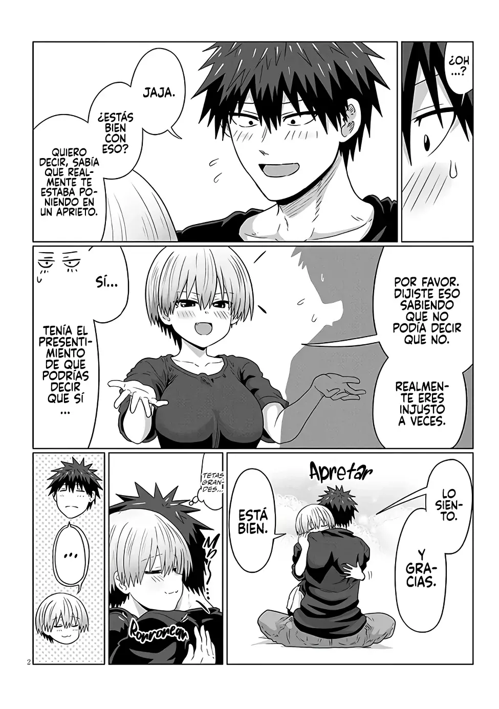 Uzaki-chan wa Asobitai! Capítulo 106.2 - Página 4 en español
