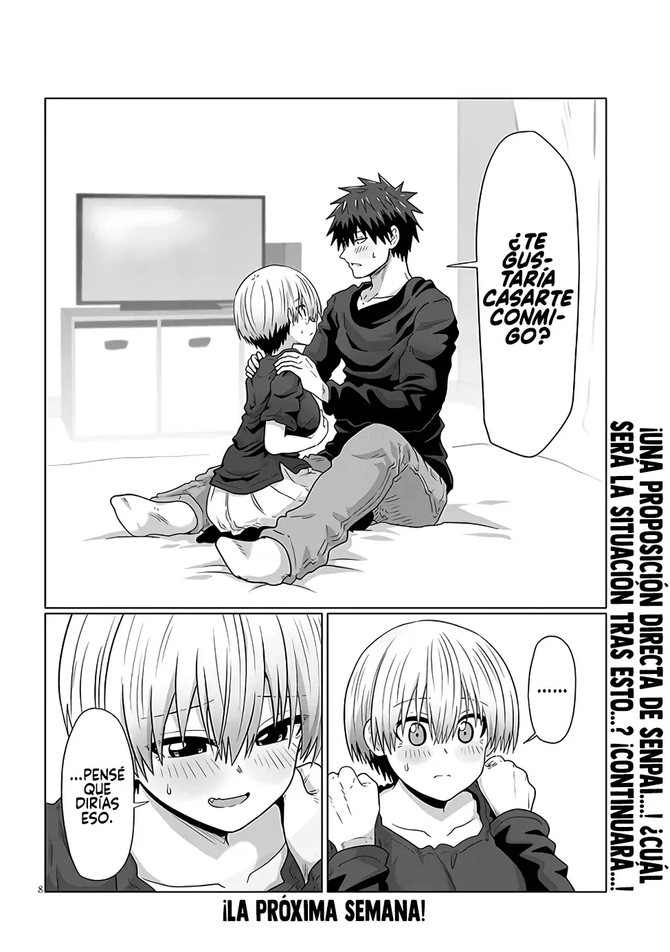 Uzaki-chan wa Asobitai! Capítulo 106 - Página 10 en español
