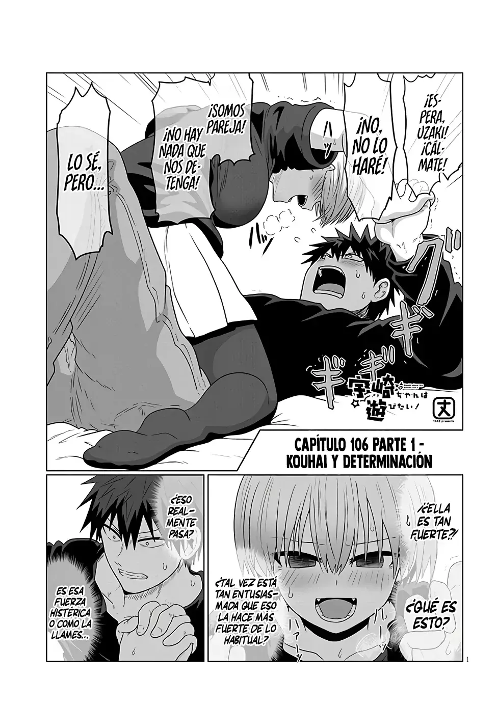Uzaki-chan wa Asobitai! Capítulo 106 - Página 3 en español