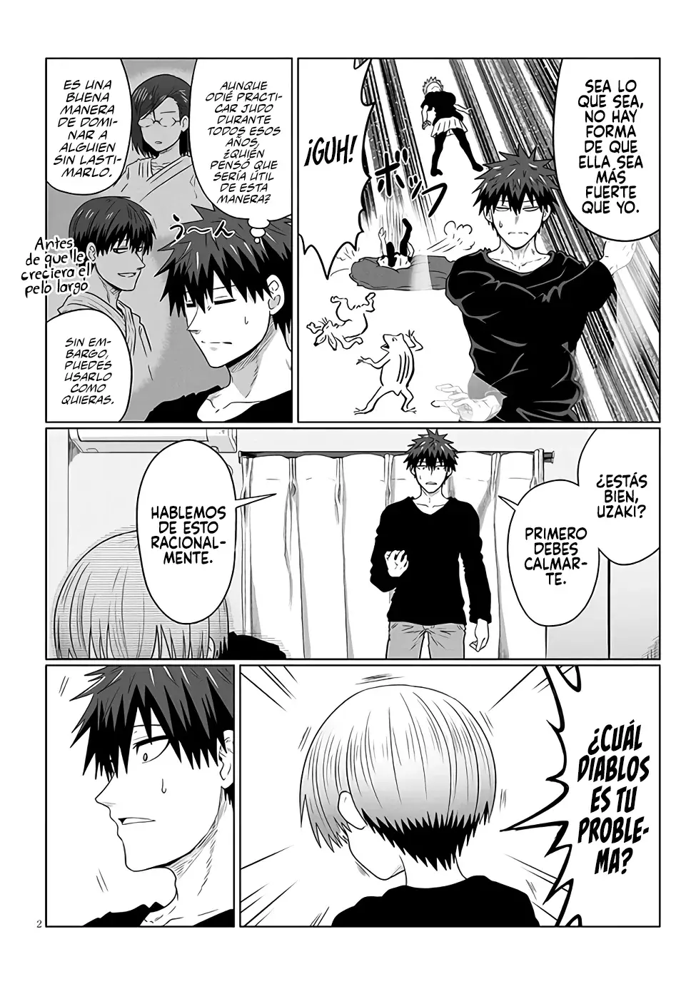 Uzaki-chan wa Asobitai! Capítulo 106 - Página 4 en español