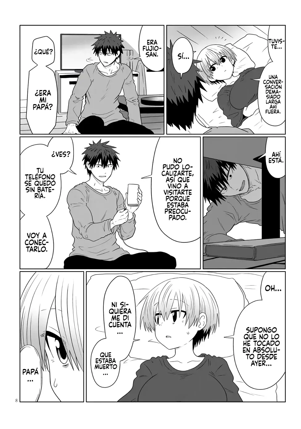 Uzaki-chan wa Asobitai! Capítulo 108 - Página 10 en español