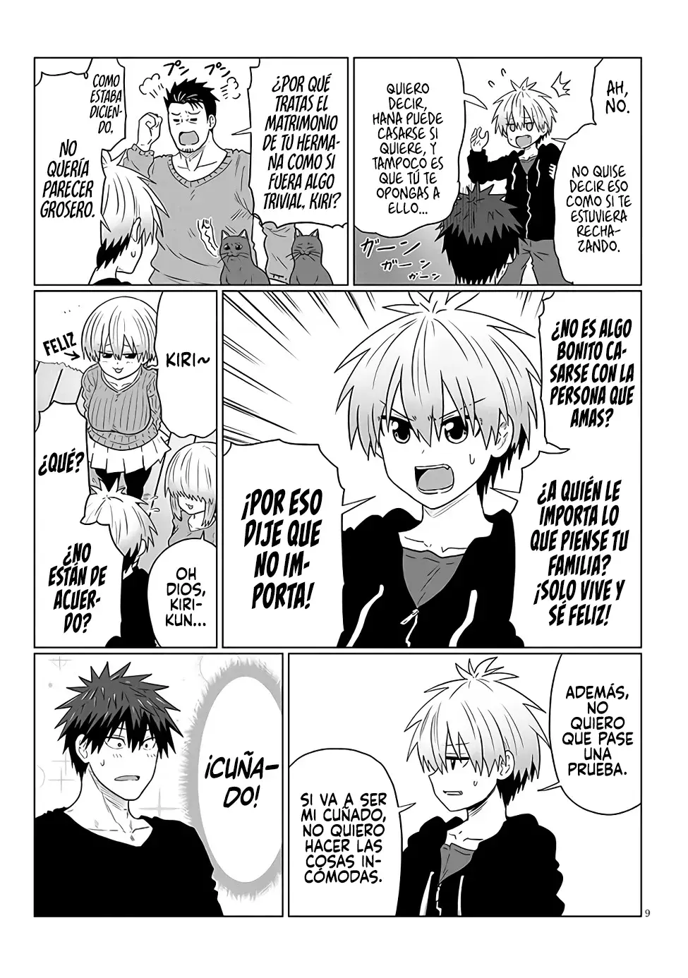 Uzaki-chan wa Asobitai! Capítulo 109 - Página 11 en español